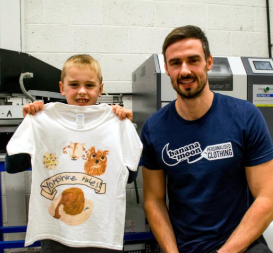 Custom Printed T-Shirts In Yorkshire