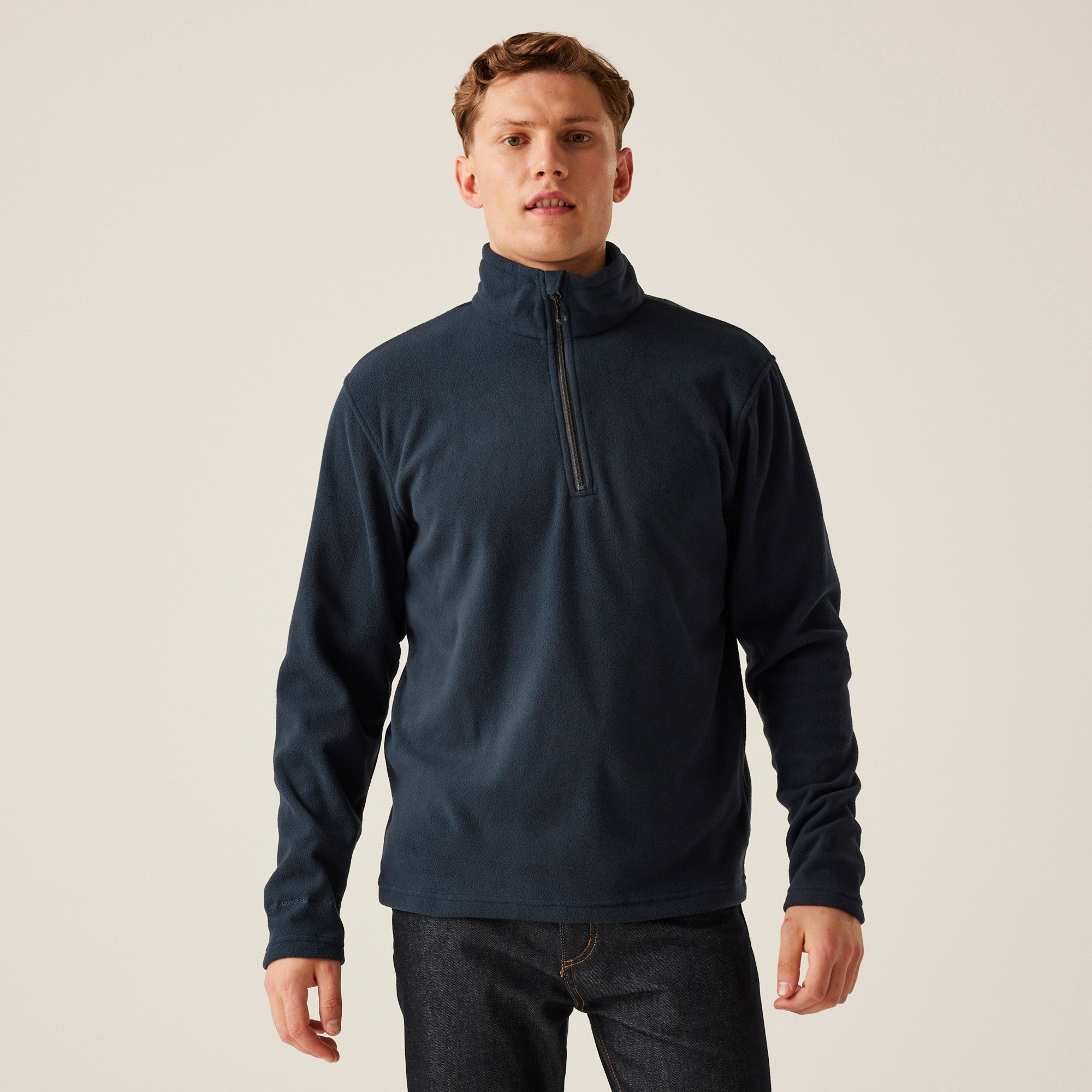 Honestly Made Recycled Half Zip Fleece