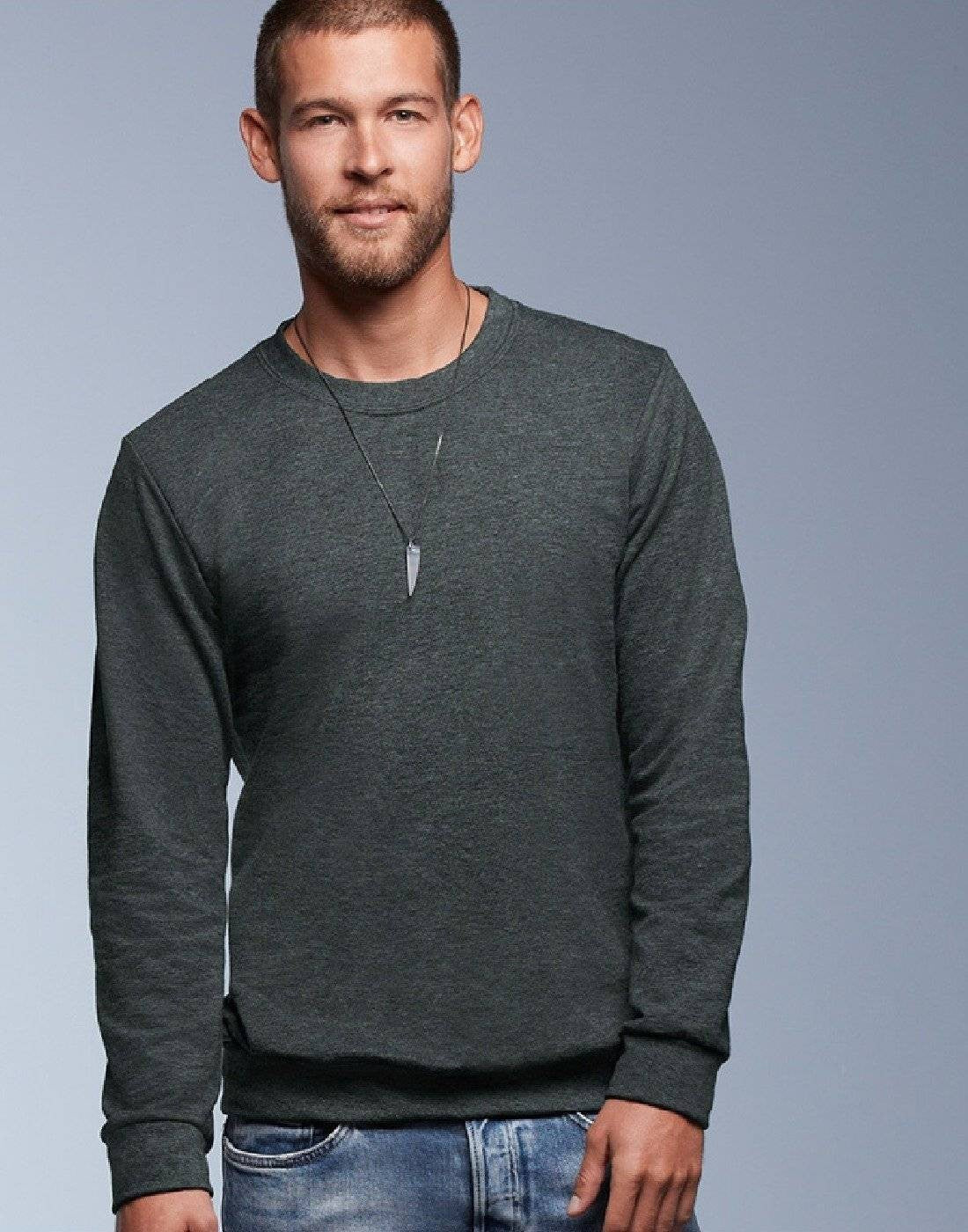 Anvil Adult Crew Neck French Terry Sweatshirt