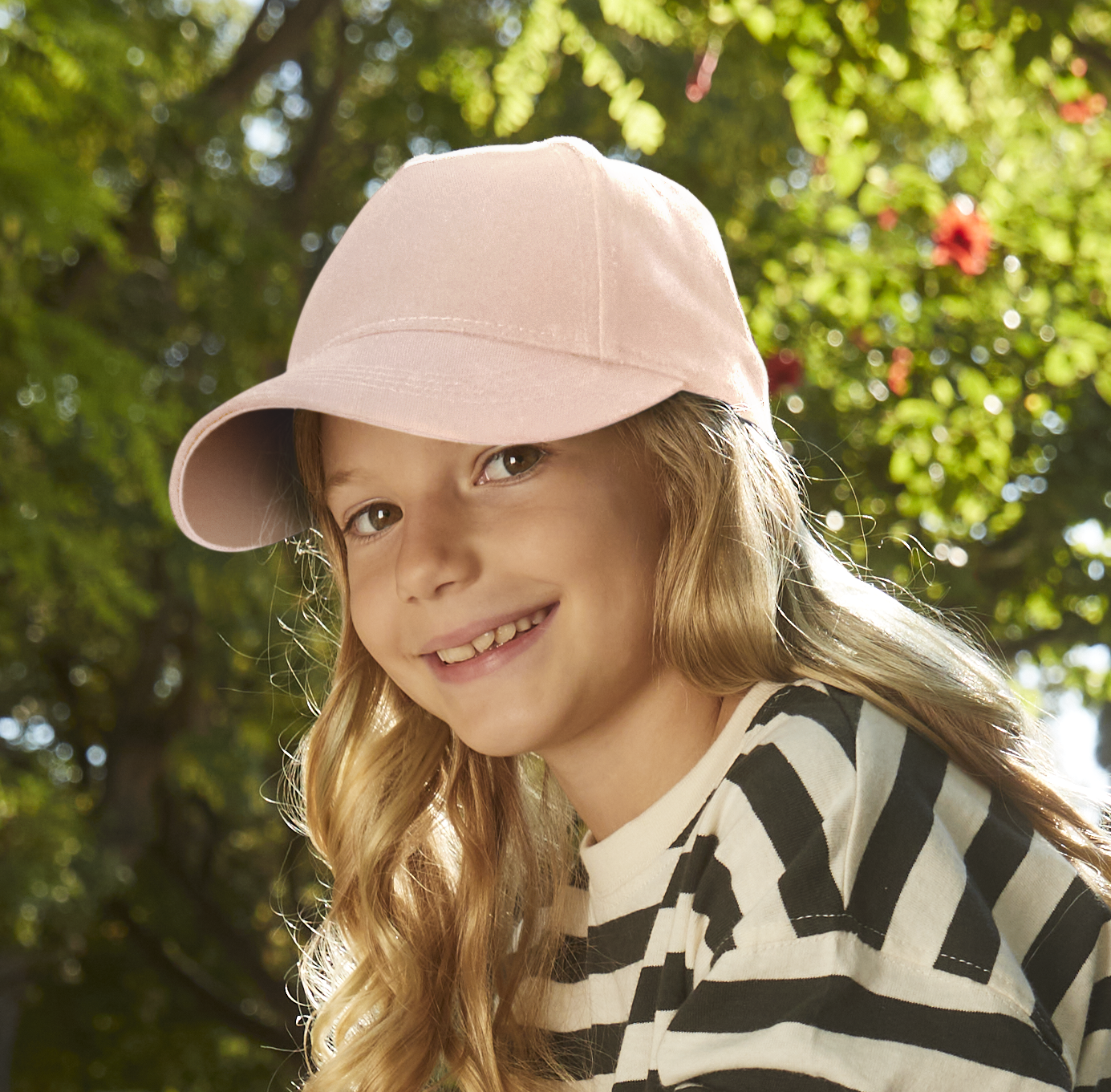 Kids Organic Cotton 5 Panel Cap