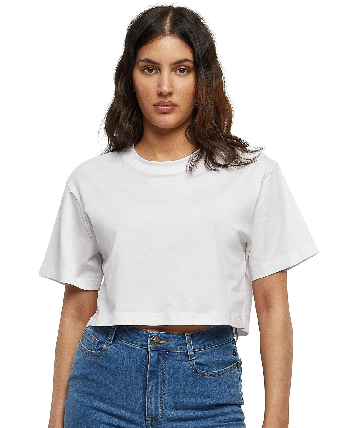 Ladies short oversized tee