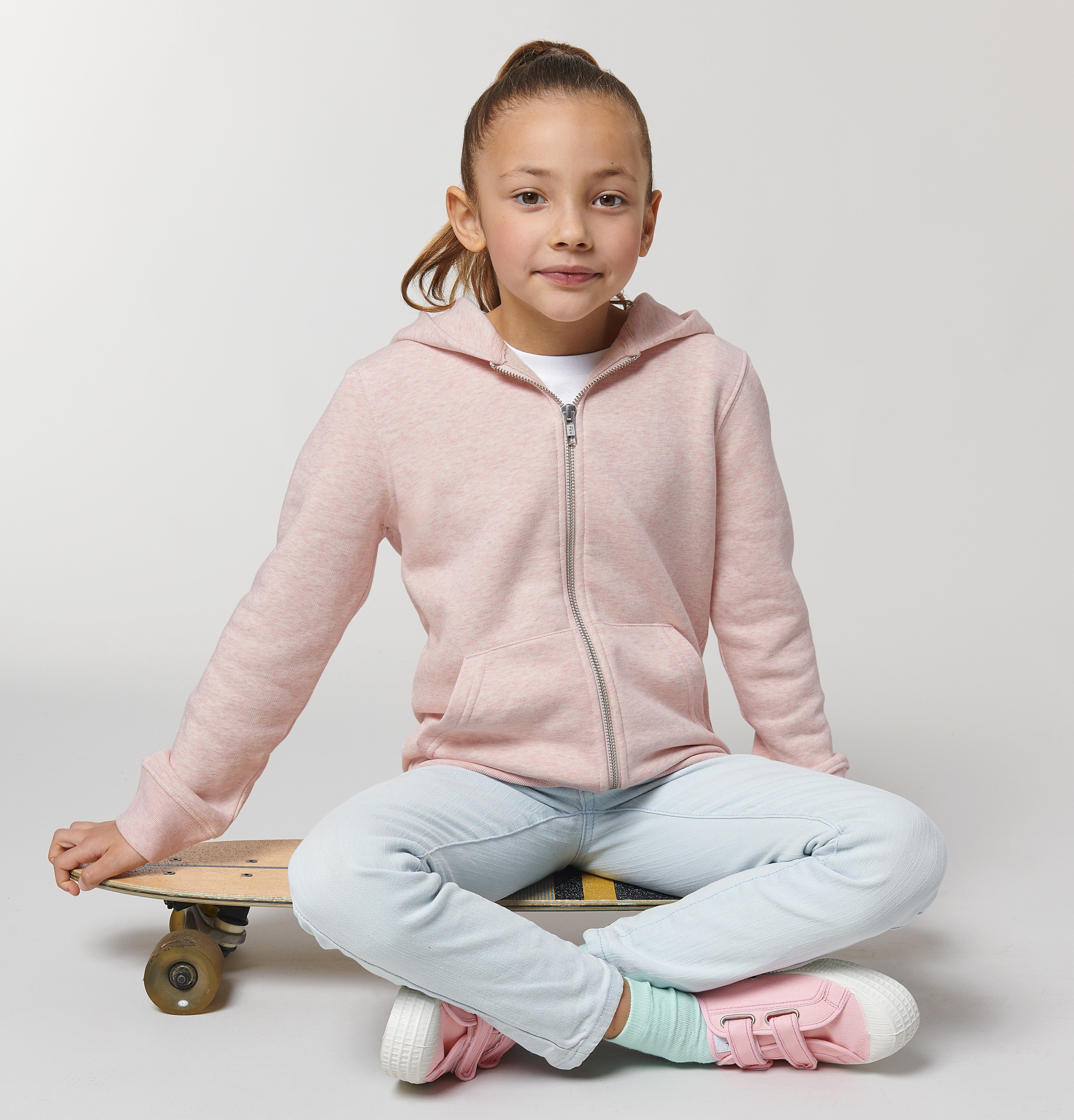 Mini Runner Brushed Zip-through Sweatshirt