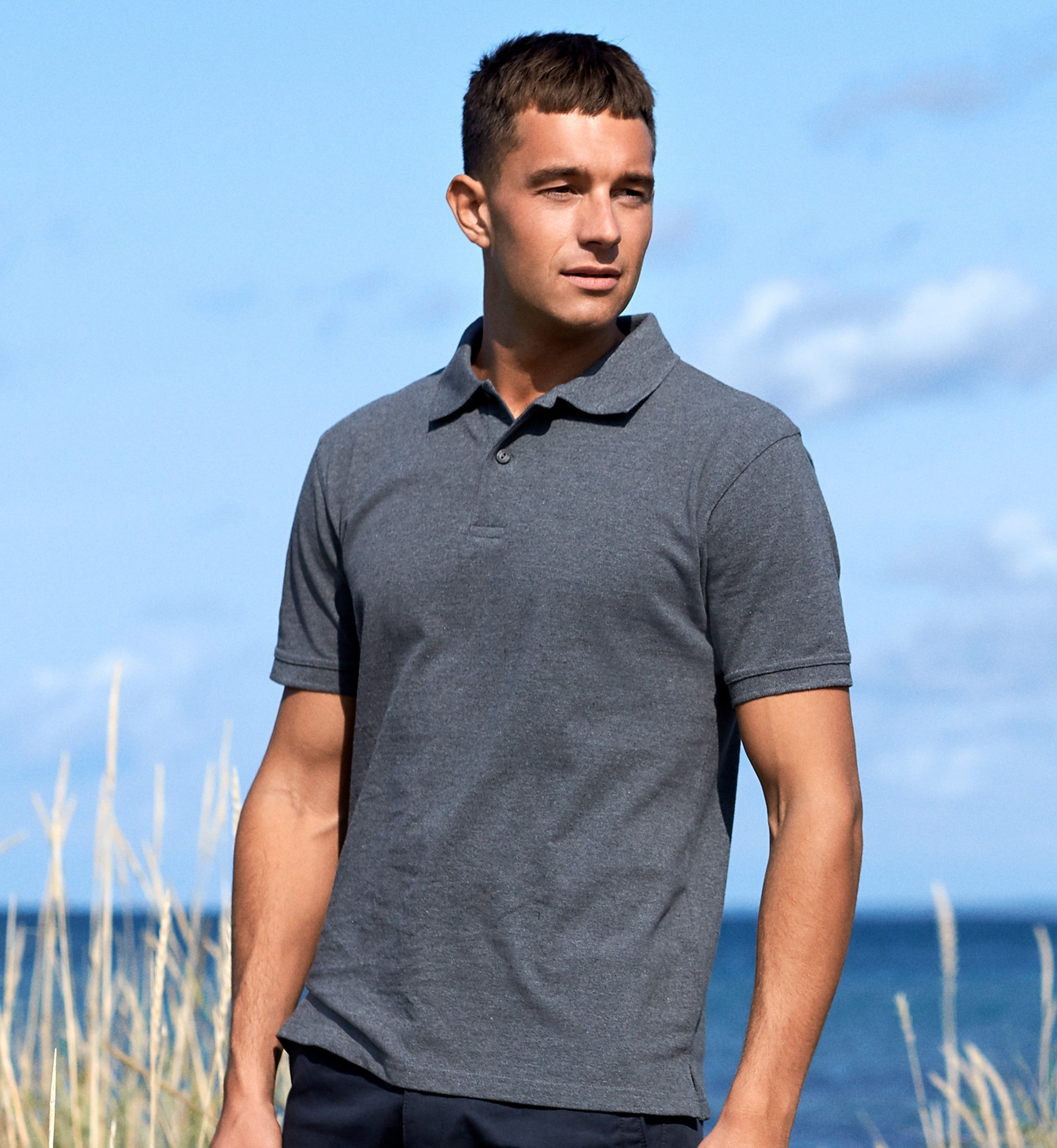 Neutral Classic Polo