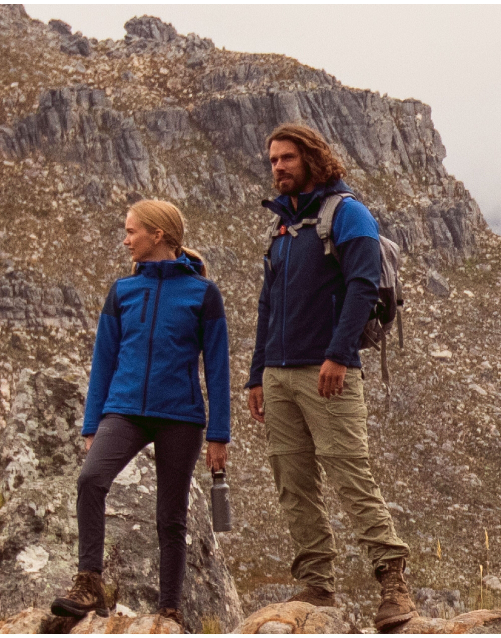 Two Tone Mens Softshell