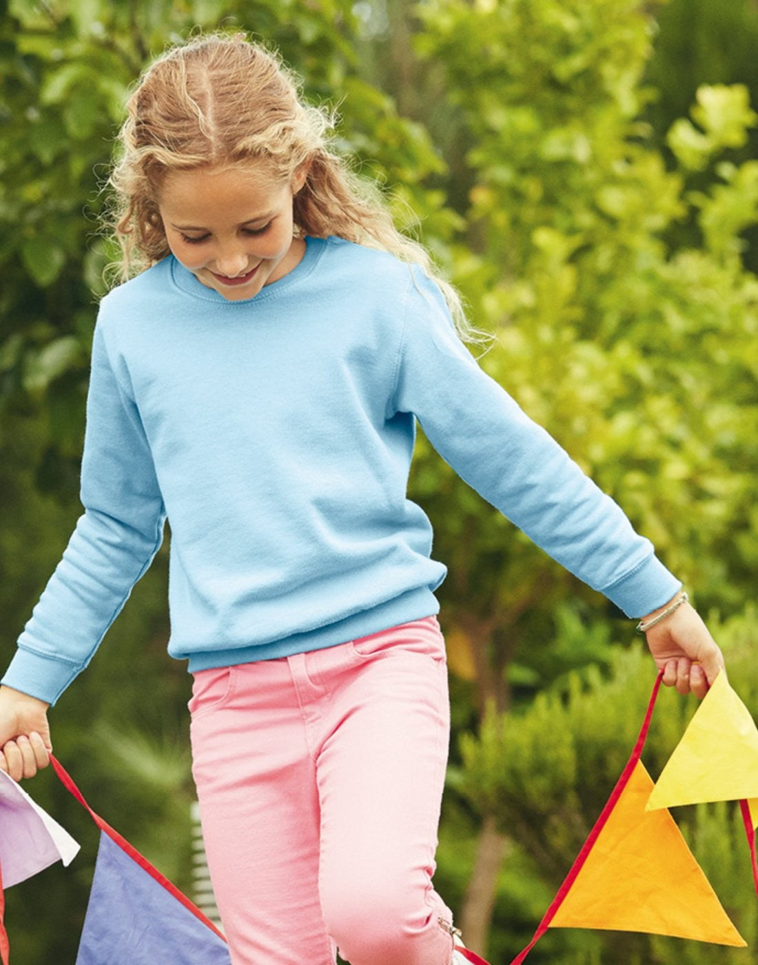 Kids Set In Sleeve Sweatshirt