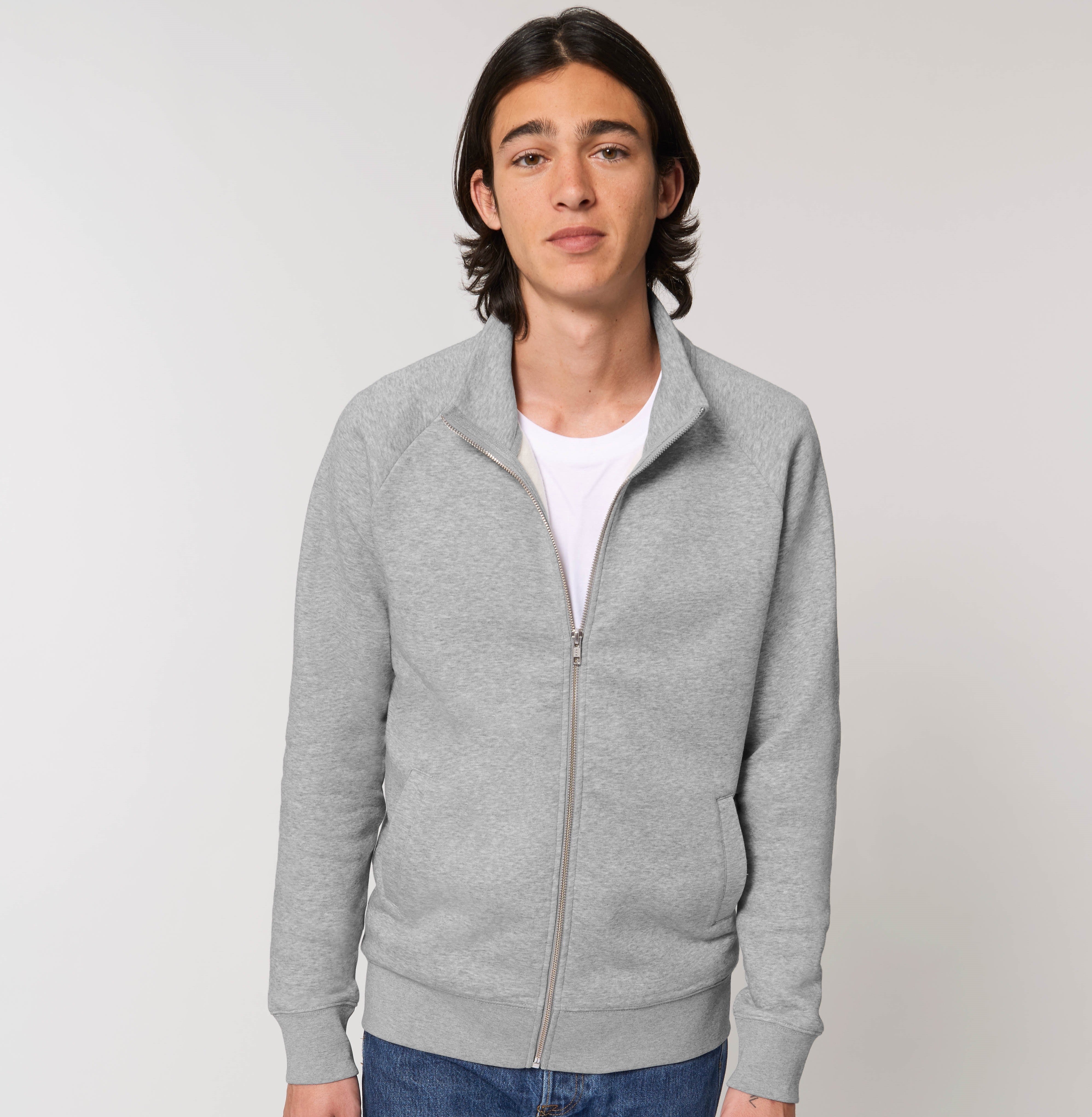 Stanley Trailer High Collar Zip-through Sweatshirt