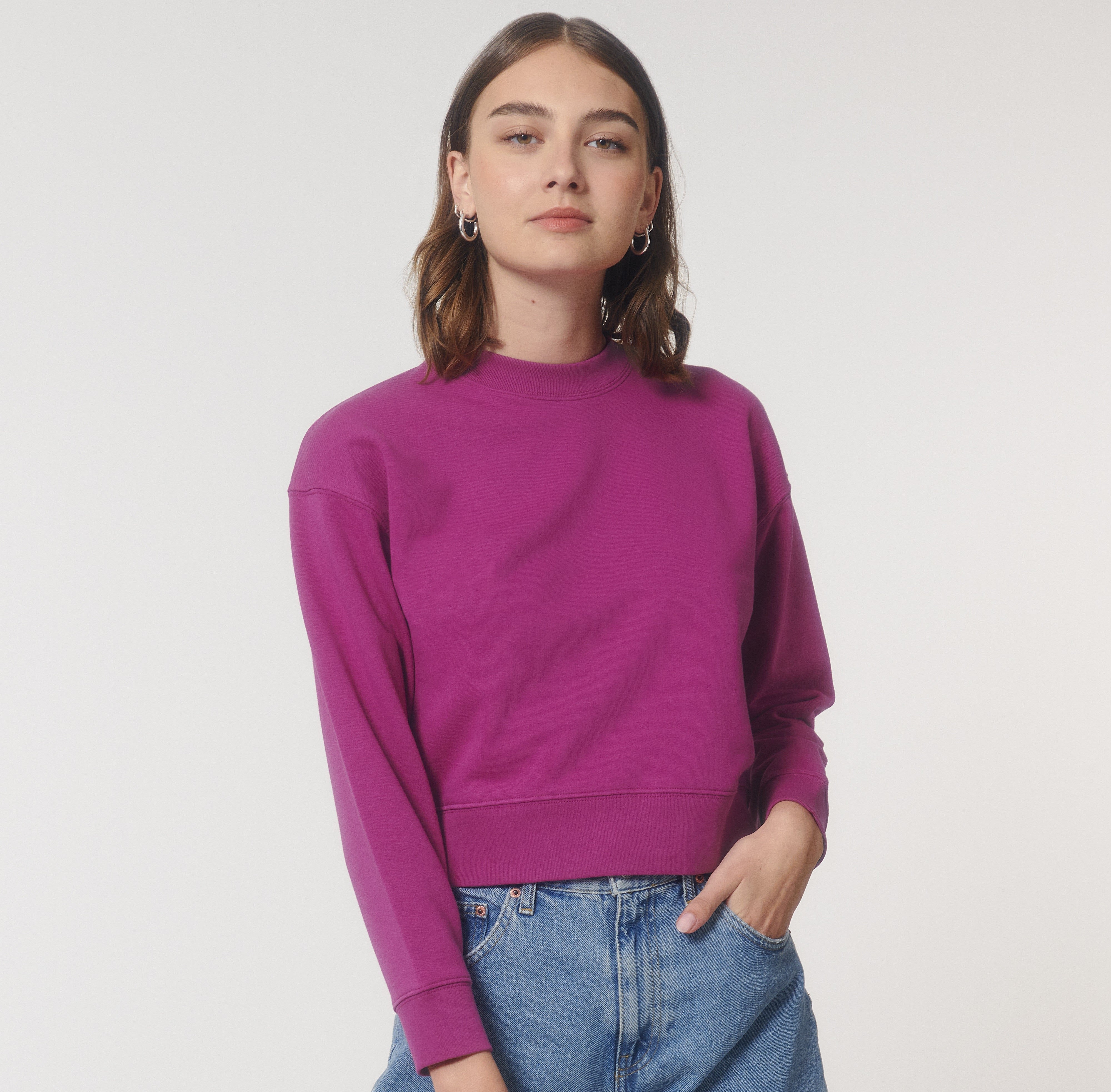 Women's Stella Cropster Crew Neck Sweatshirt 