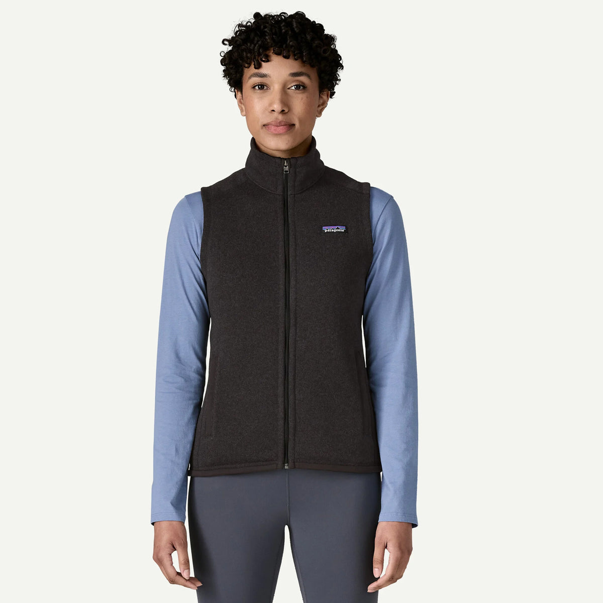 Patagonia Womens Better Sweater Vest | BLACK