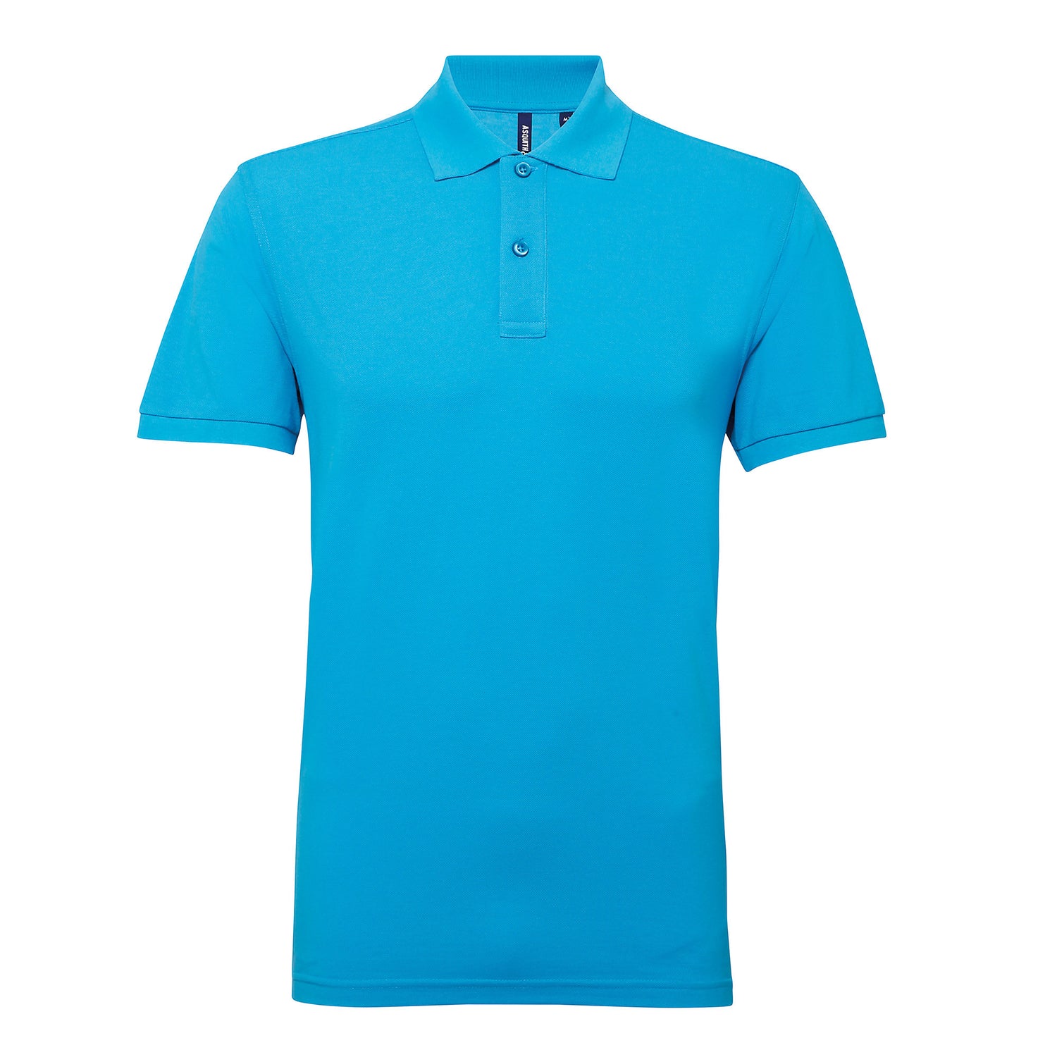 Mens Polycotton Blend Polo | TURQUOISE