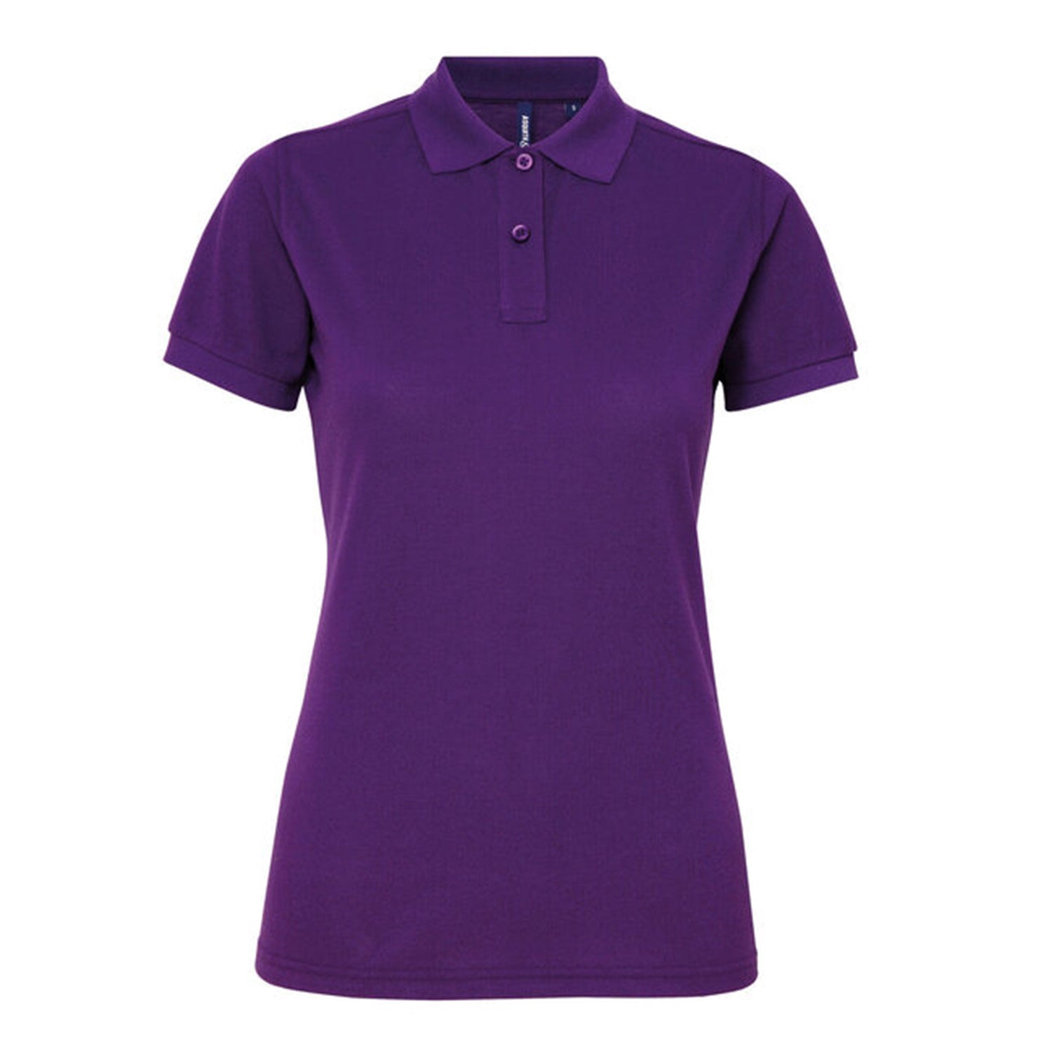 Womens Polycotton Blend Polo | PURPLE