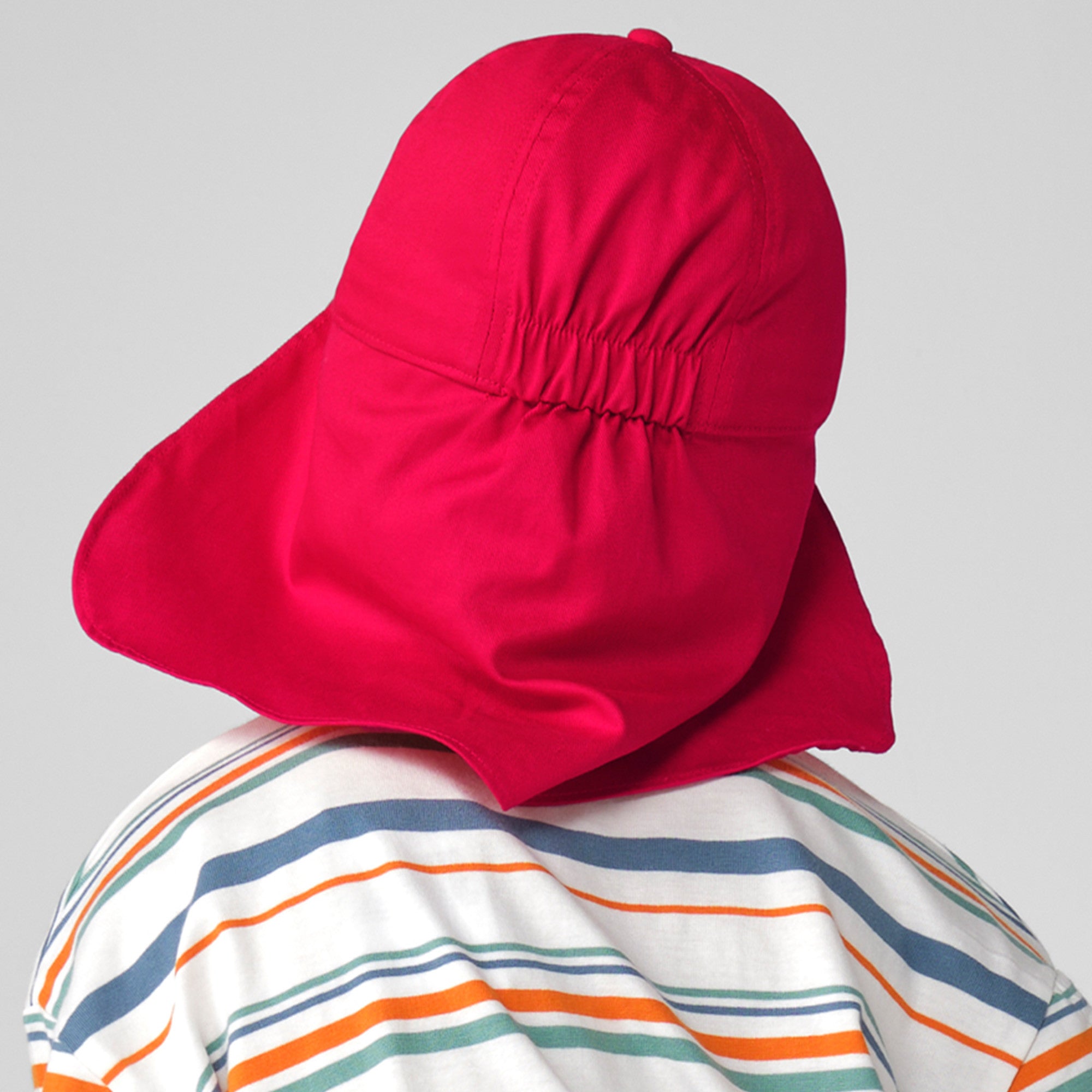 Junior Legionnaire Style Cap | YELLOW