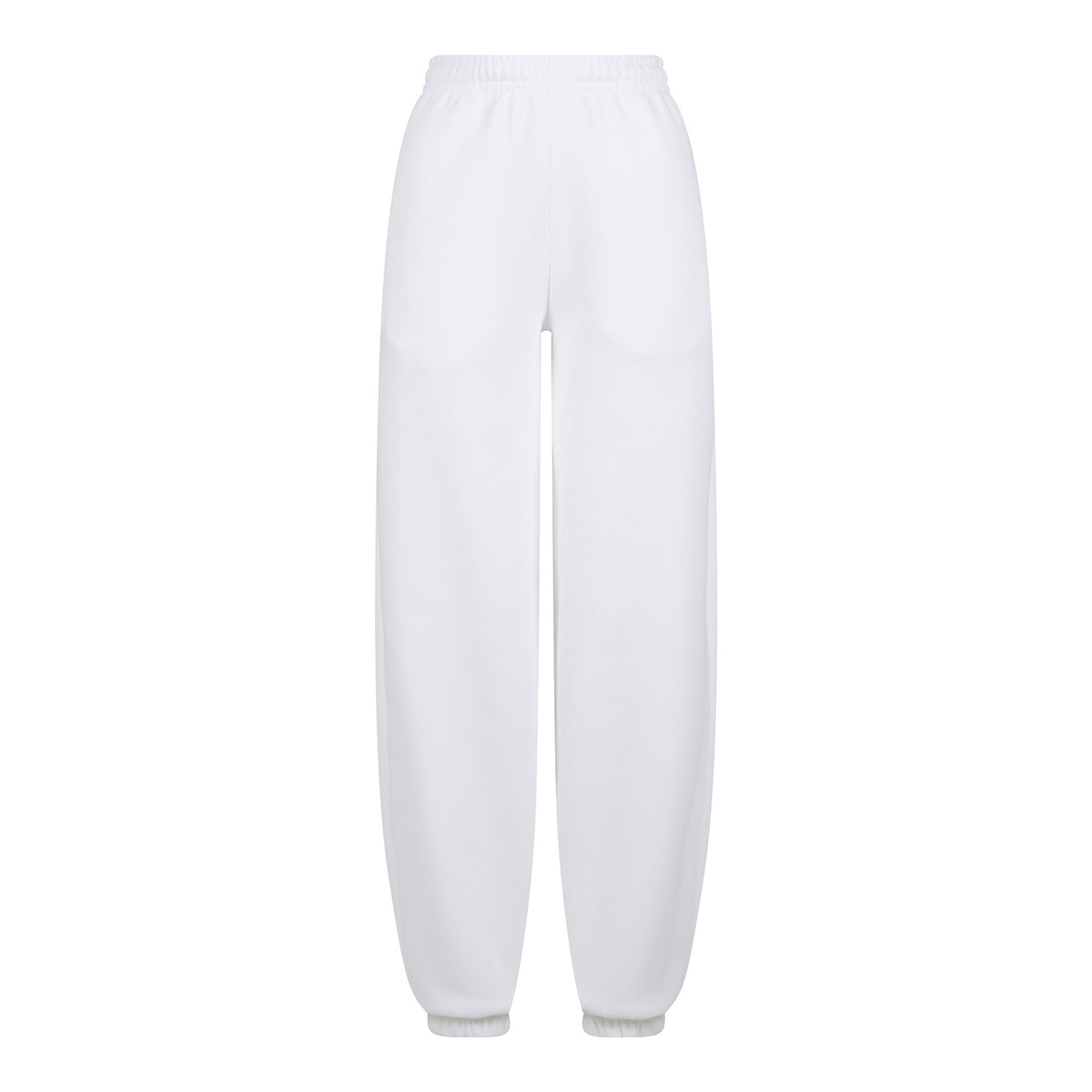 Womens Fluffy Sweatpants | WHITE