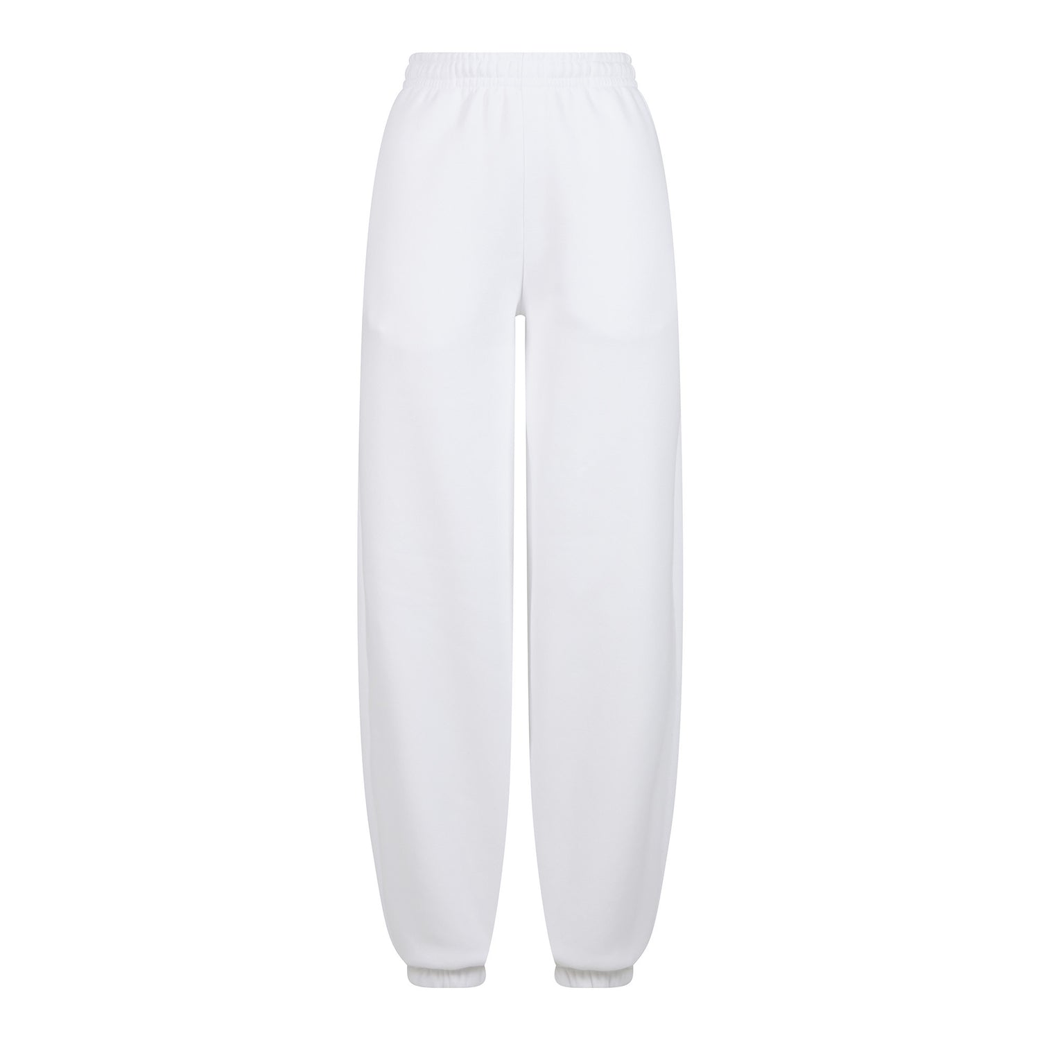 Womens Fluffy Sweatpants | WHITE