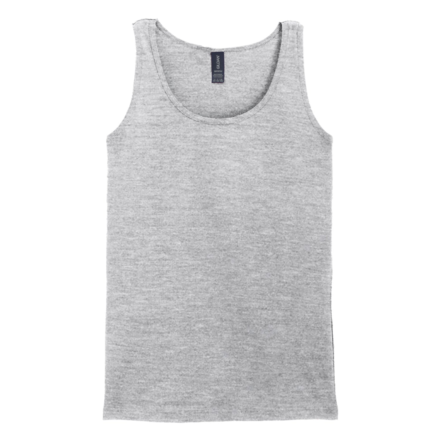 Soft Style Ladies Tank Top | SPORTS GREY