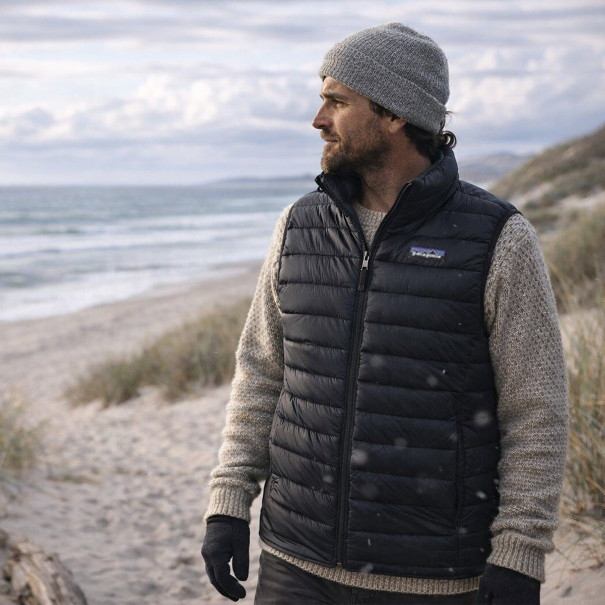Patagonia Down Sweater Vest | BLACK