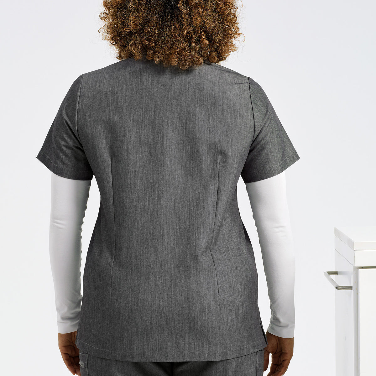 Womens Limitless Onna-stretch tunic | BLACK