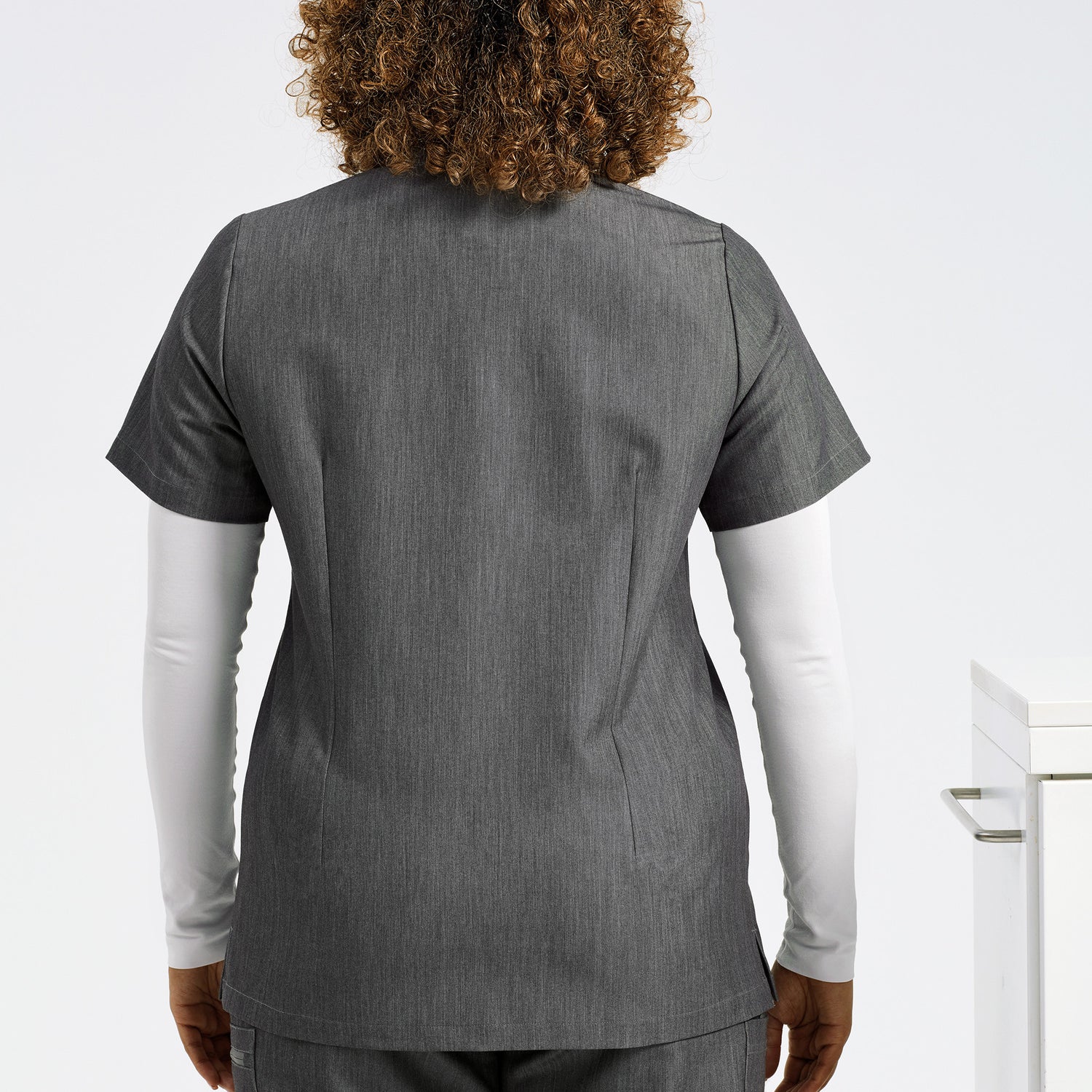 Womens Limitless Onna-stretch tunic | BLACK