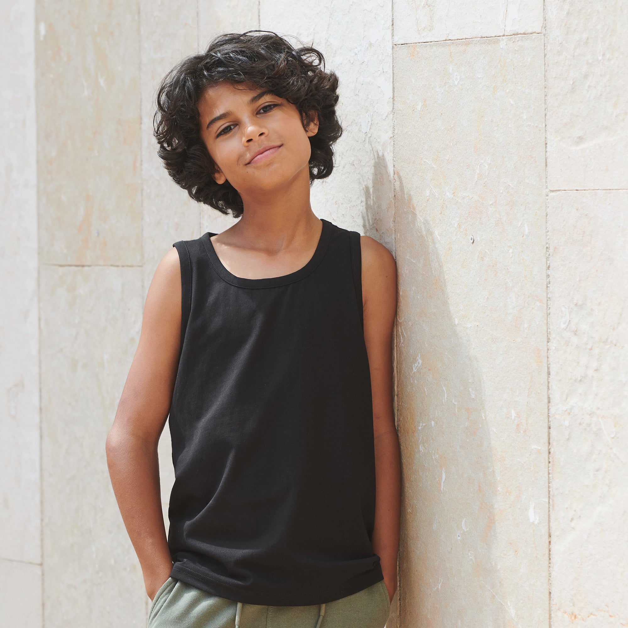 Kids Feel-Good Stretch Vest | BLACK