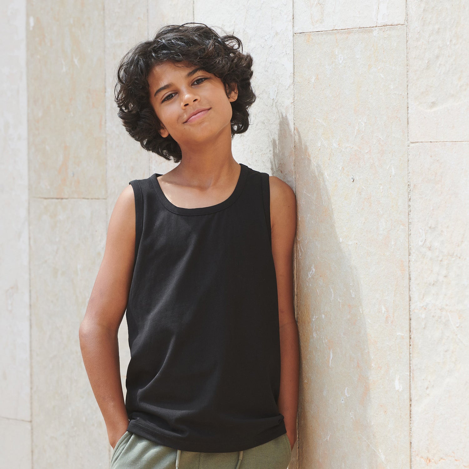 Kids Feel-Good Stretch Vest | WHITE