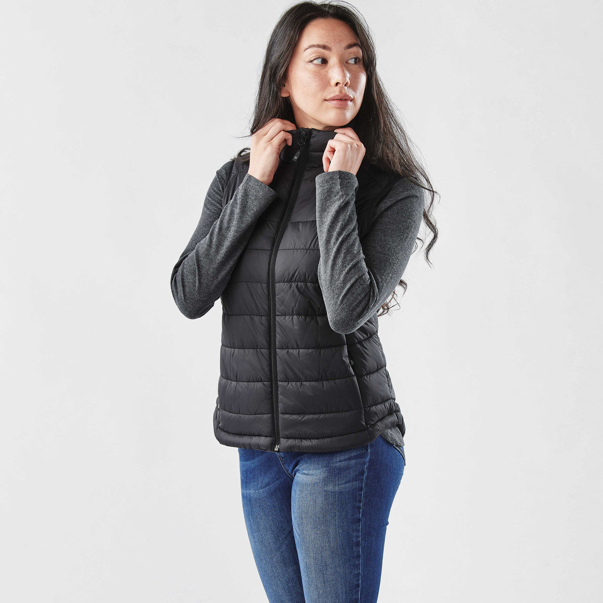 Womens Stavanger Thermal Vest | NAVY