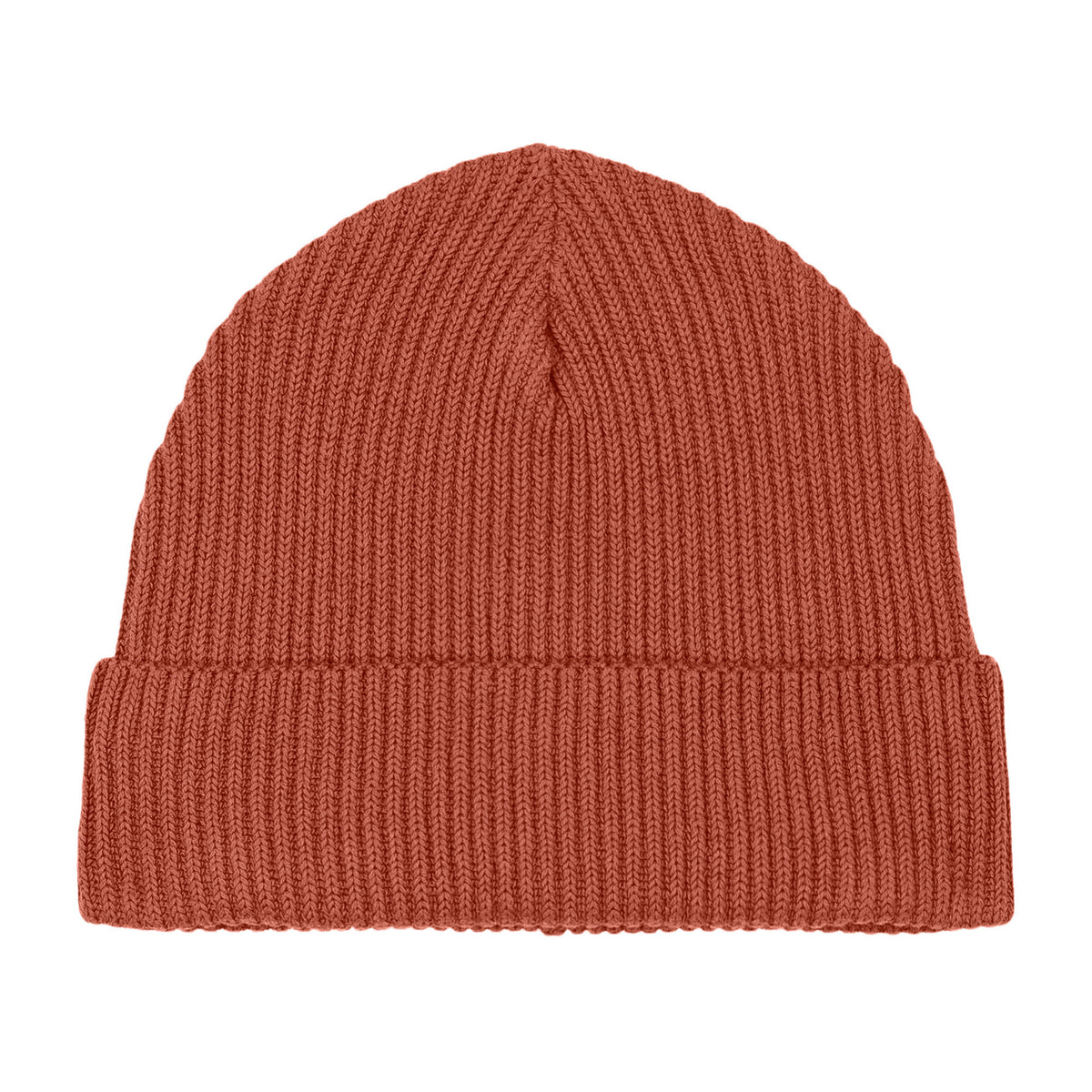 Fisherman beanie in unisex fit | HERITAGE BROWN