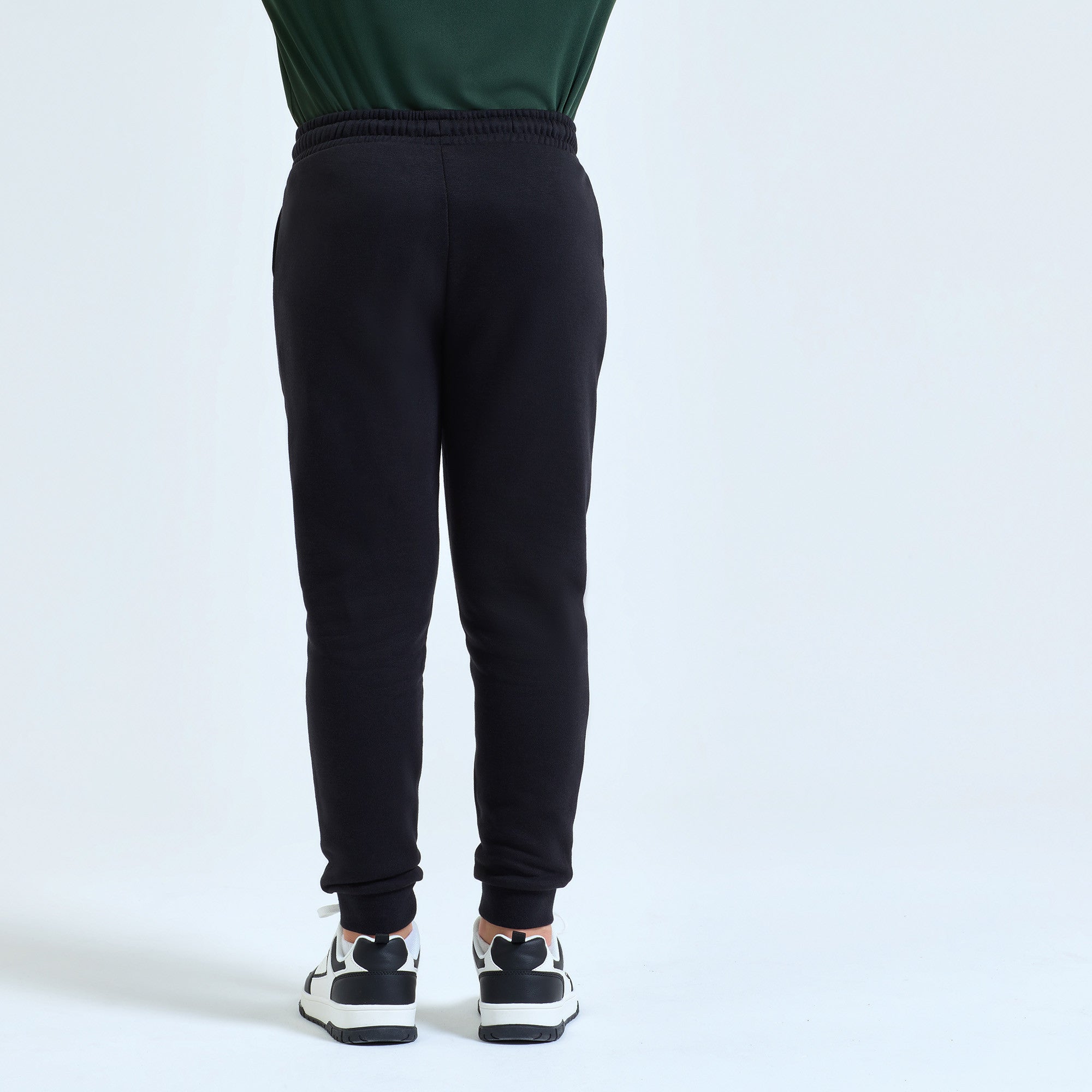 Kids Recycled Joggers | BLACK