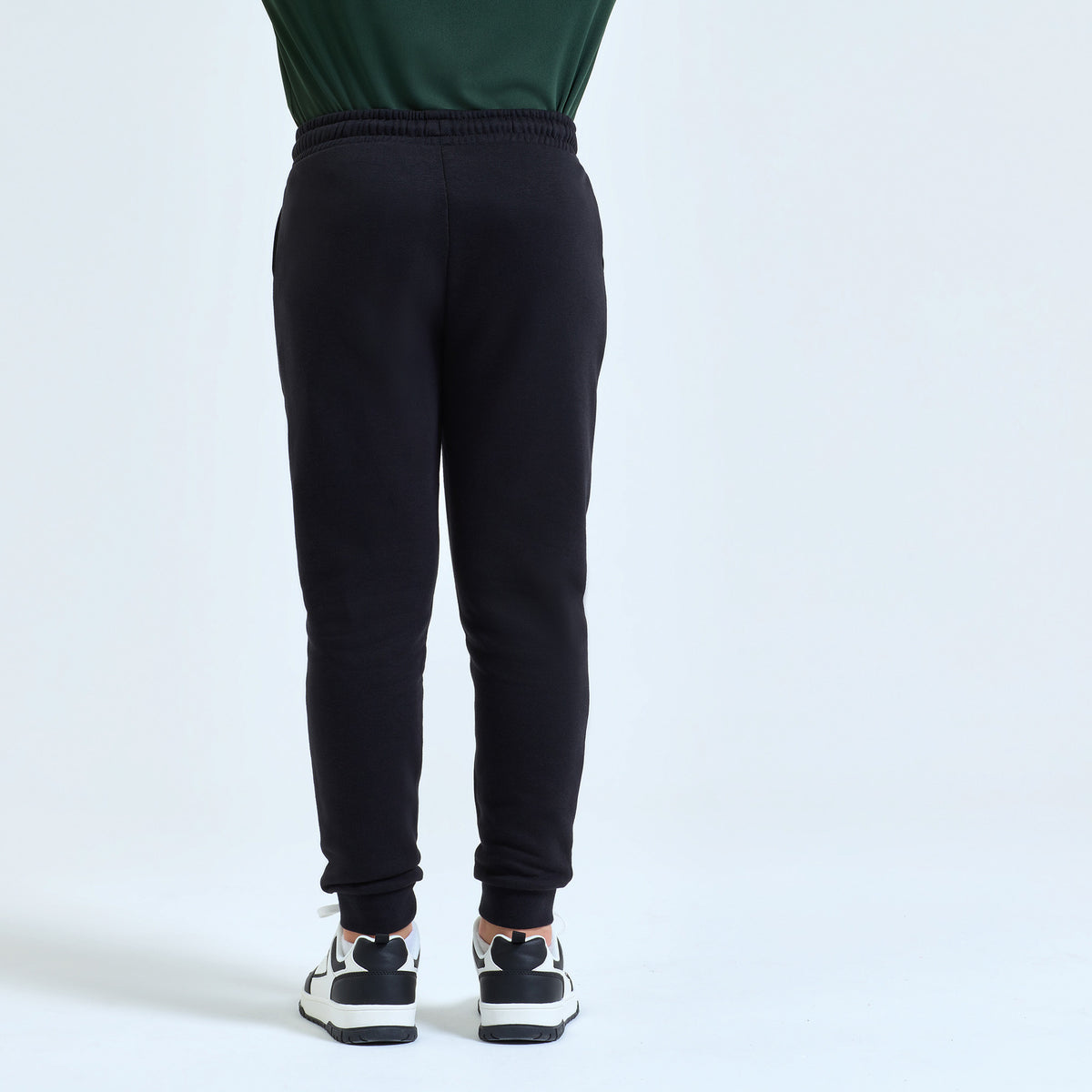 Kids Recycled Joggers | BLACK