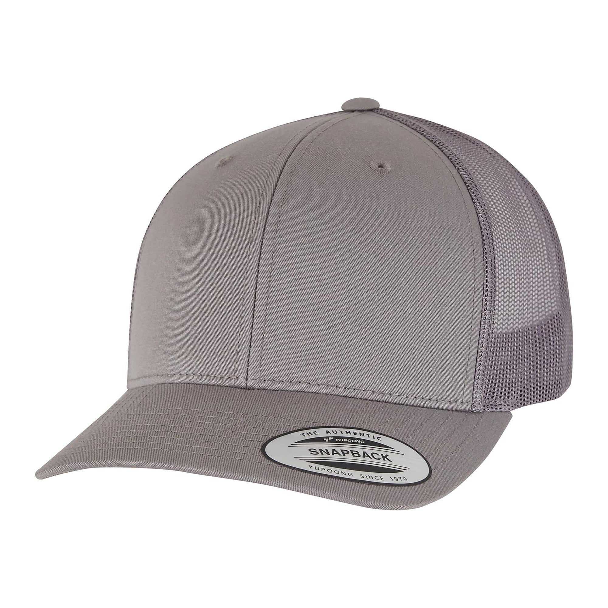 Retro Trucker Cap | STEEL GREY