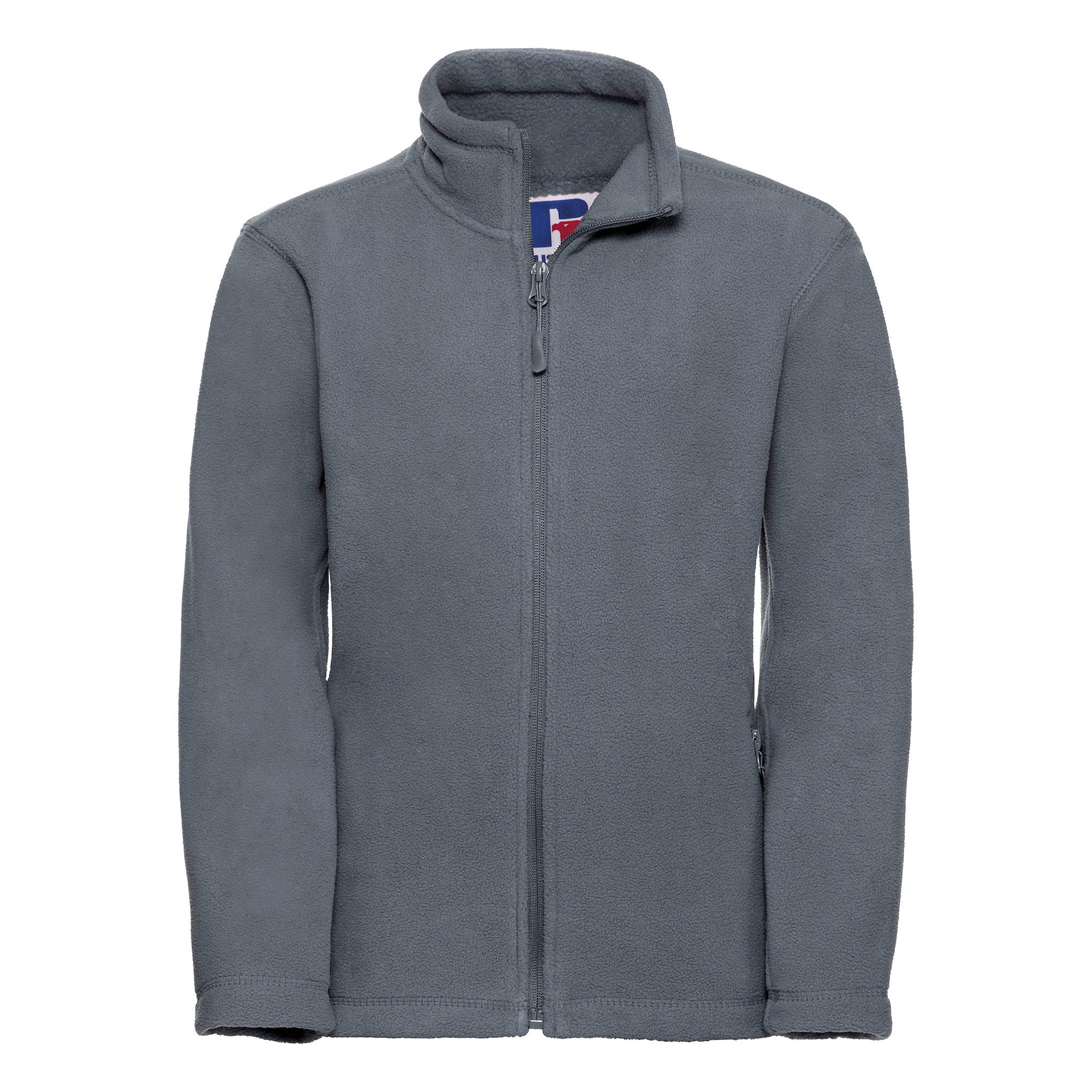 Kids Full Zip Outdoor Fleece | CONVOY GREY