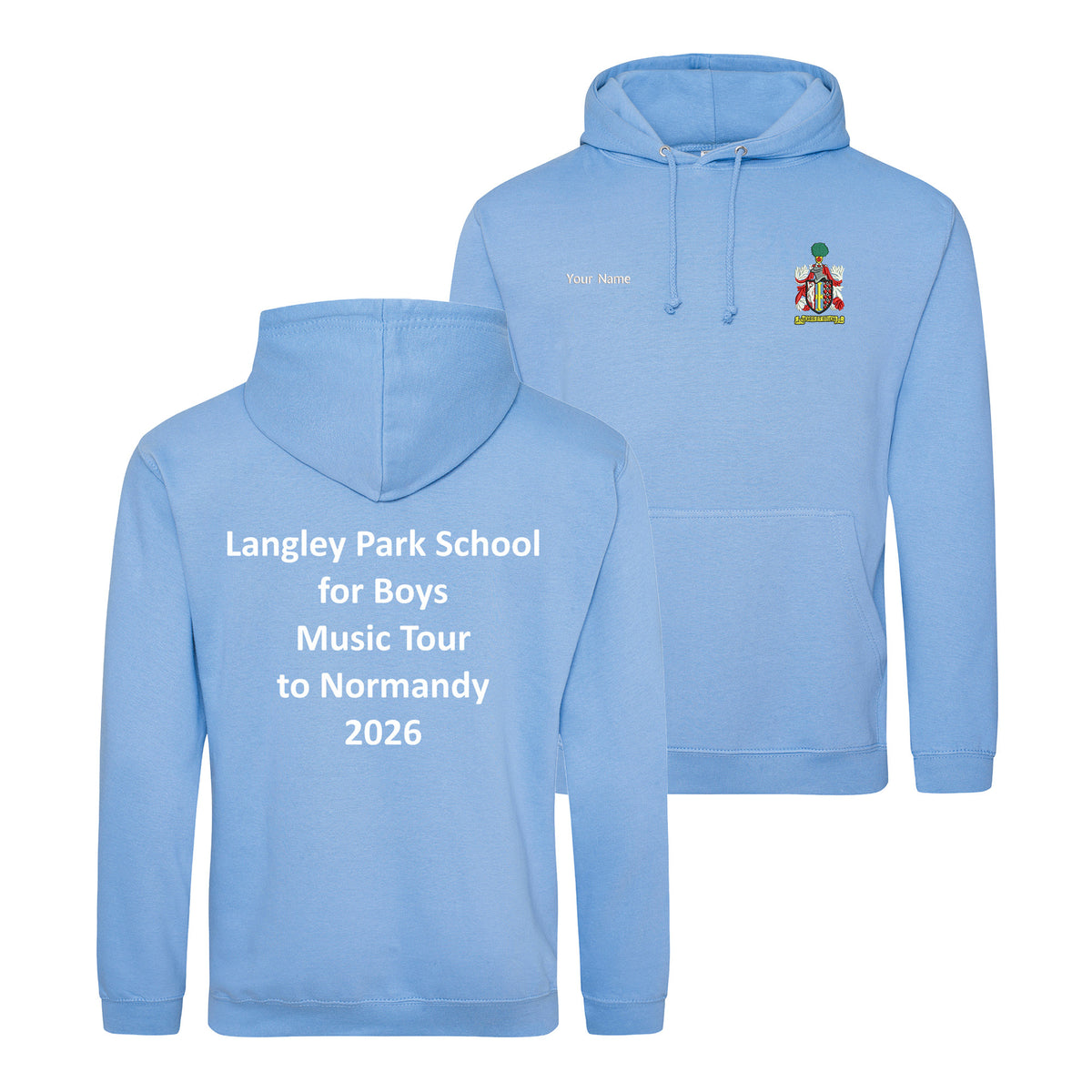 LPSB Music Tour Hoodie | CORNFLOWER