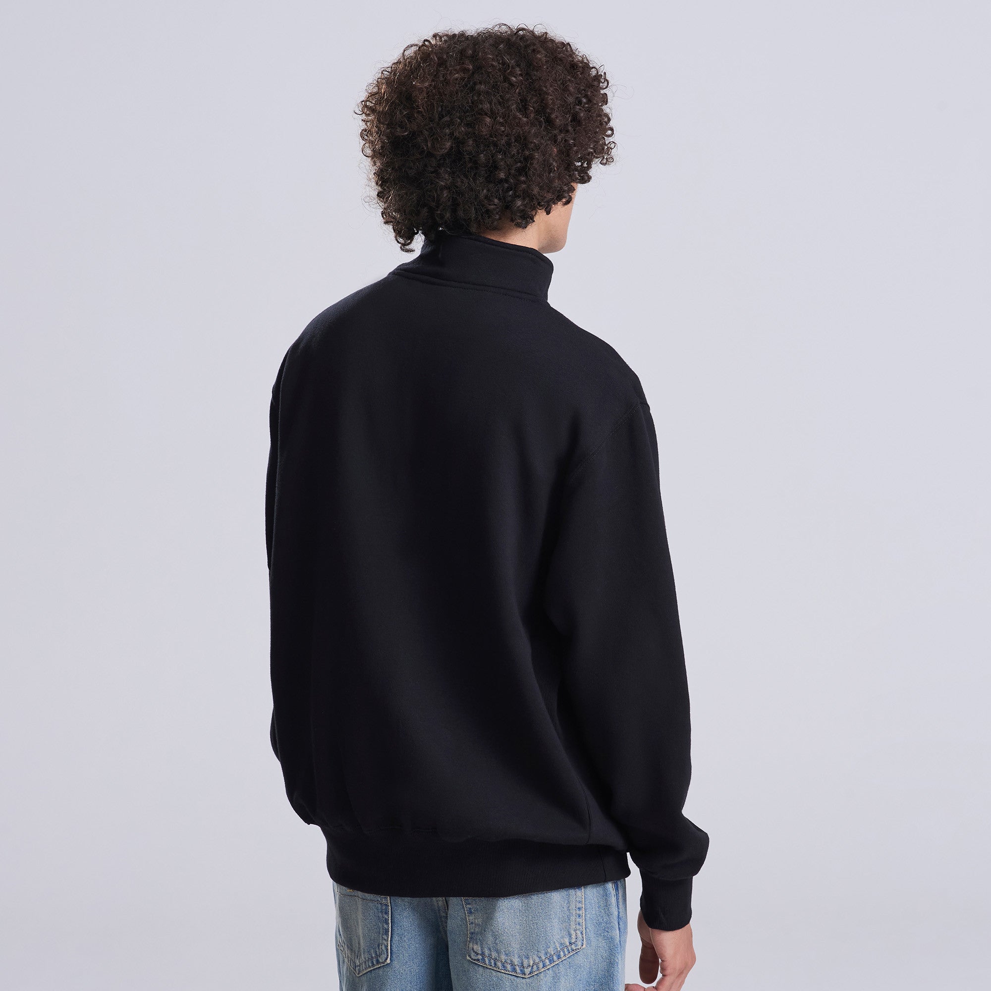 Campus Full-Zip Sweatshirt | CHARCOAL