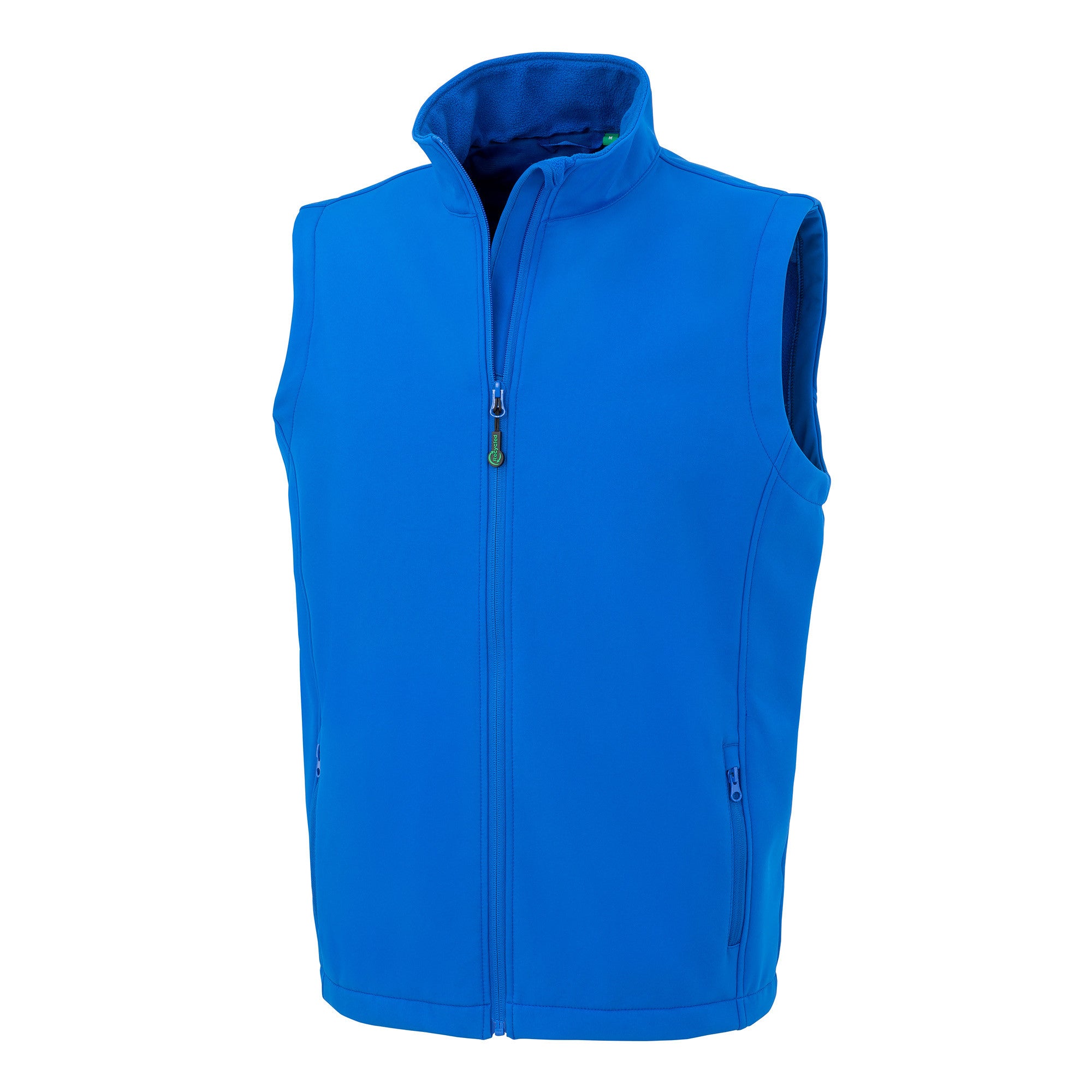 Mens Recycled 2 Layer  Softshell Bodywarmer | ROYAL