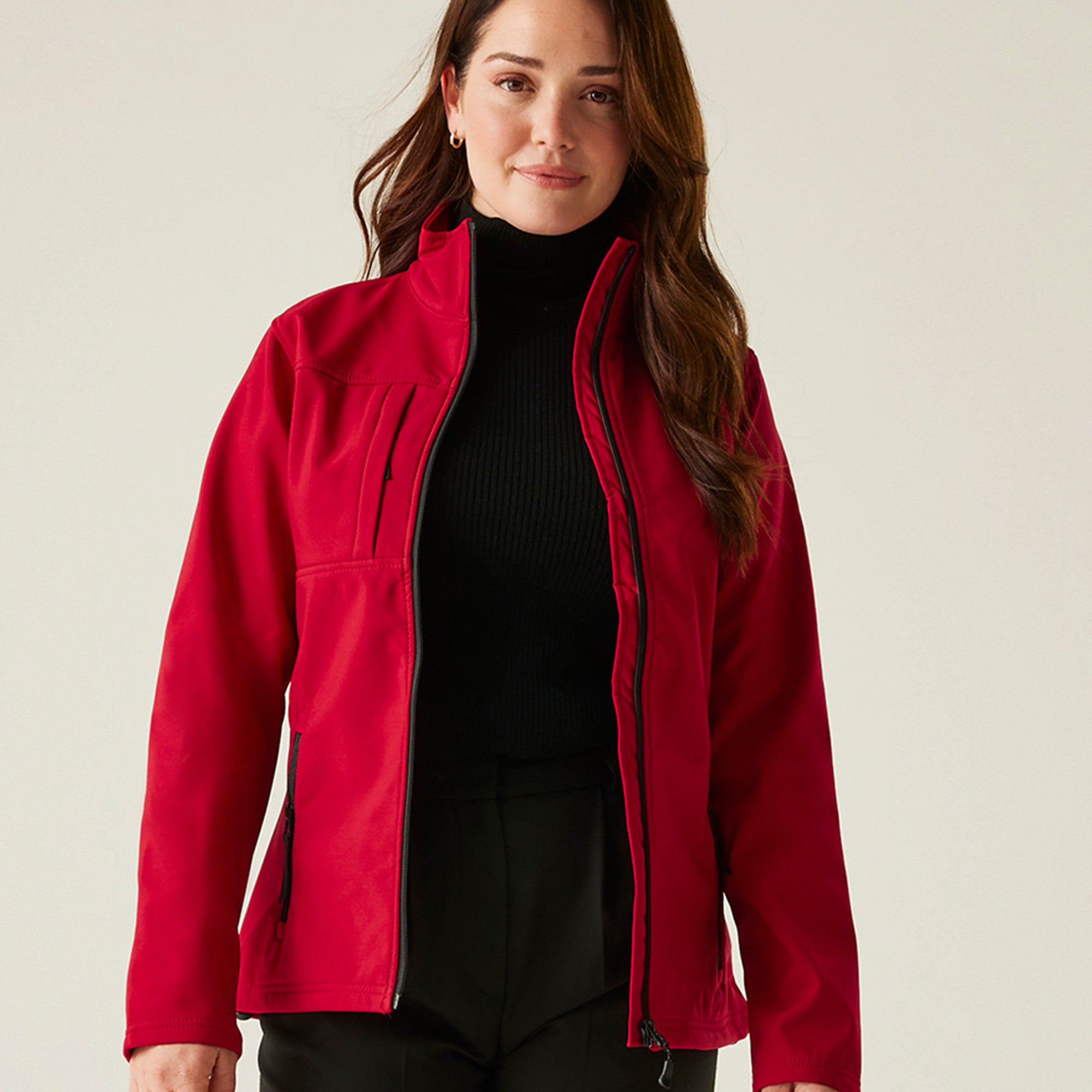 Womens Octagonal II 3-Layer Membrane Softshell | NAVY/SEAL GREY