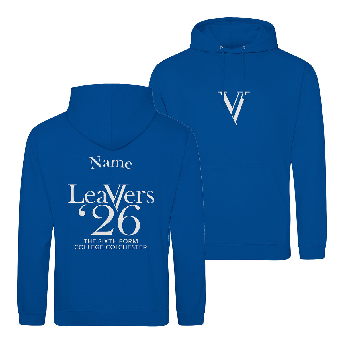 The Sixth Form College Colchester Leavers Hoodie | ROYAL