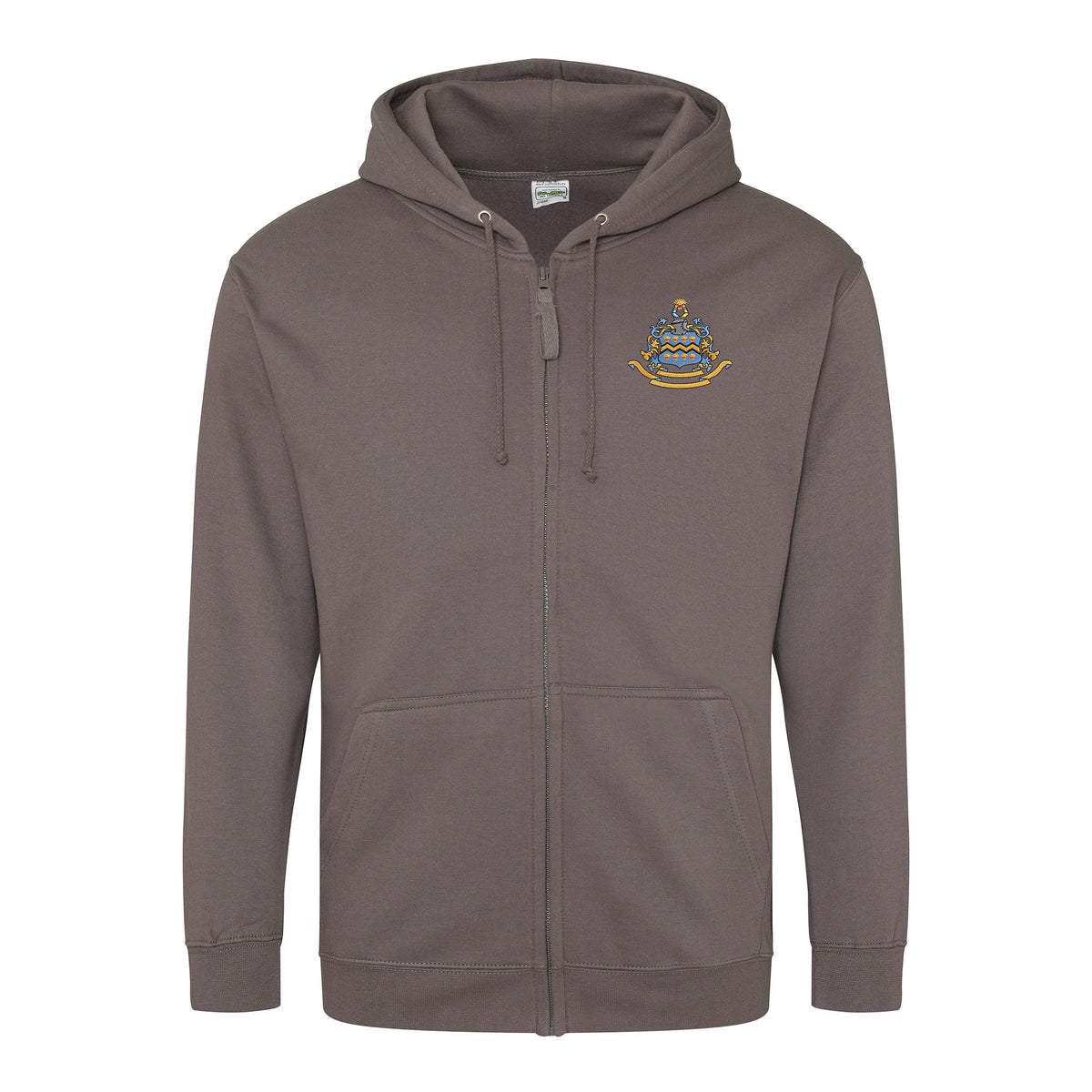 Pocklington Zoodie - Crest Only | STEEL GREY