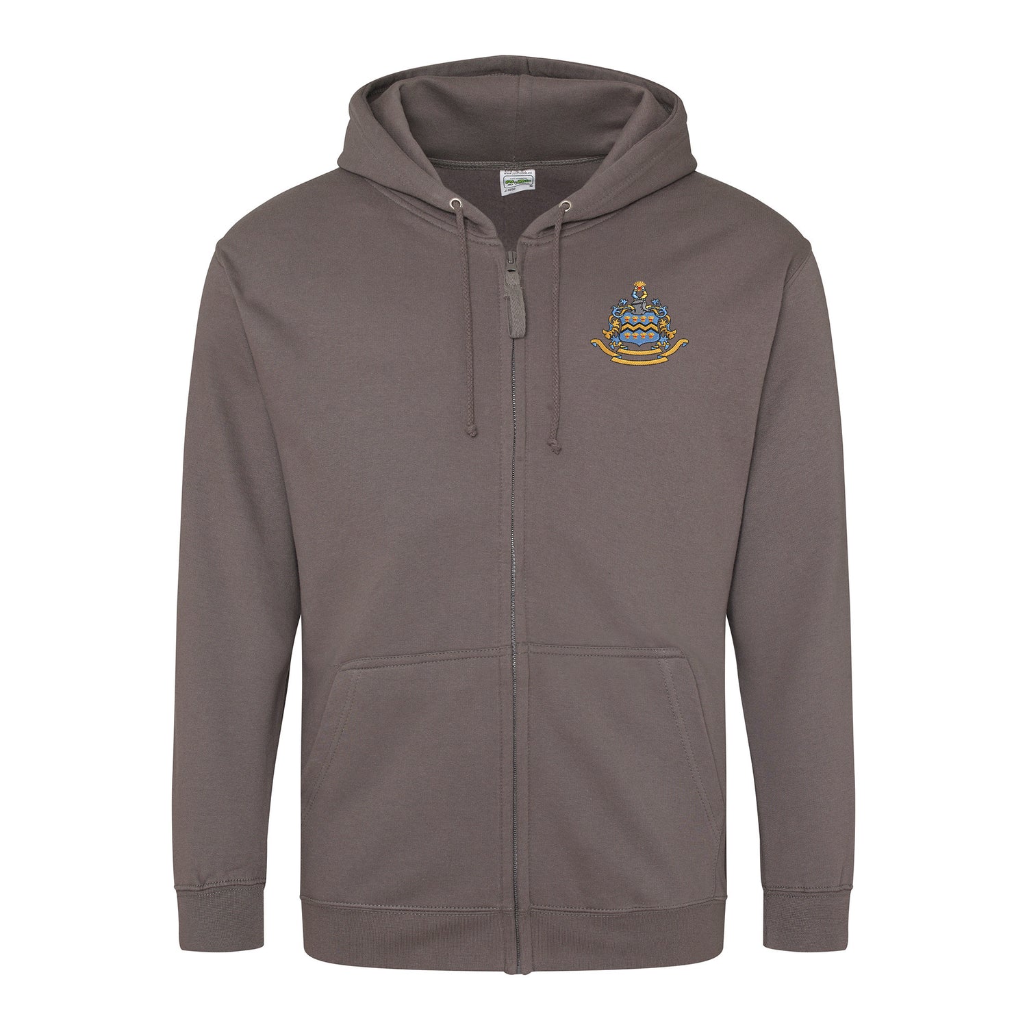 Pocklington Zoodie - Crest Only | STEEL GREY