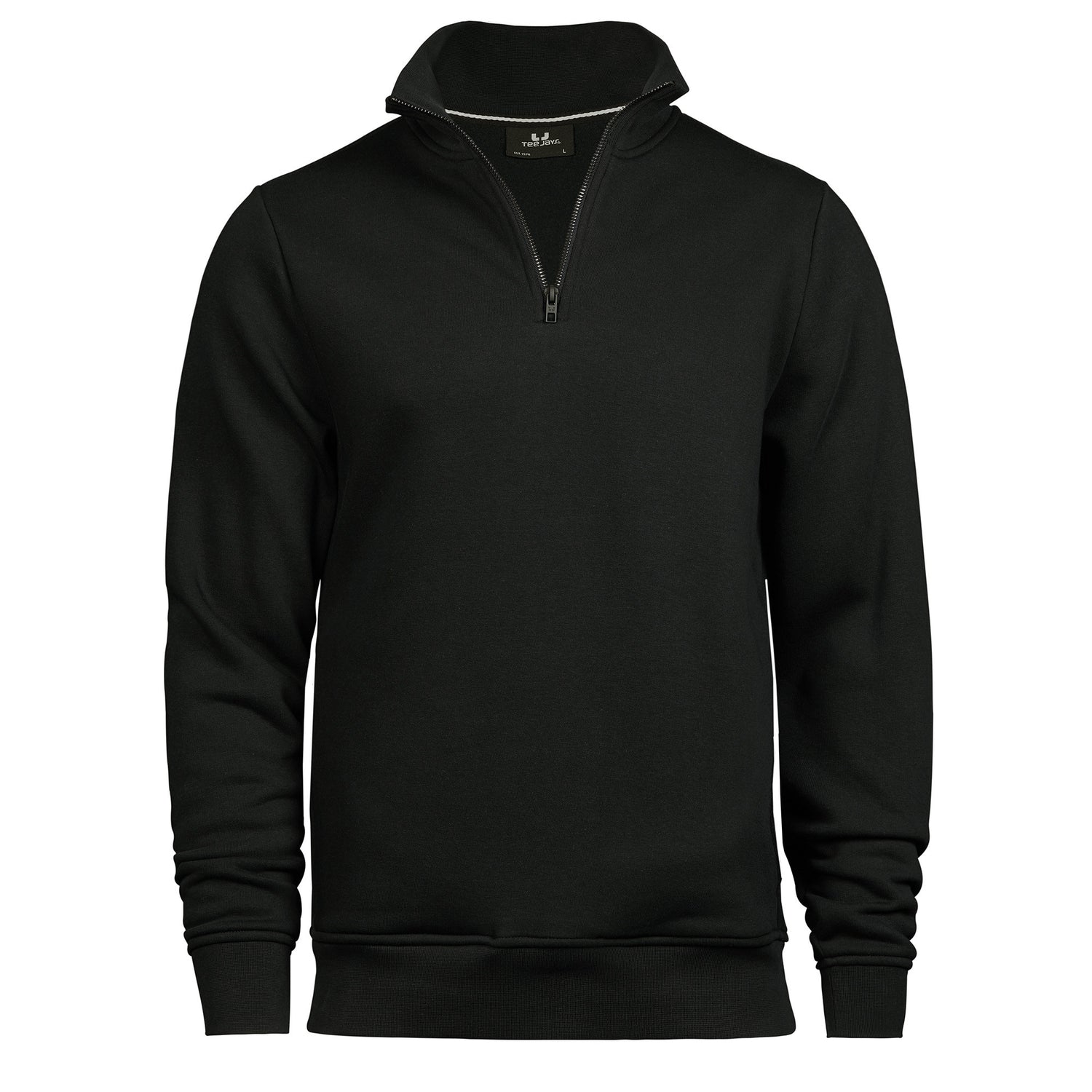 Half-Zip Sweatshirt | BLACK