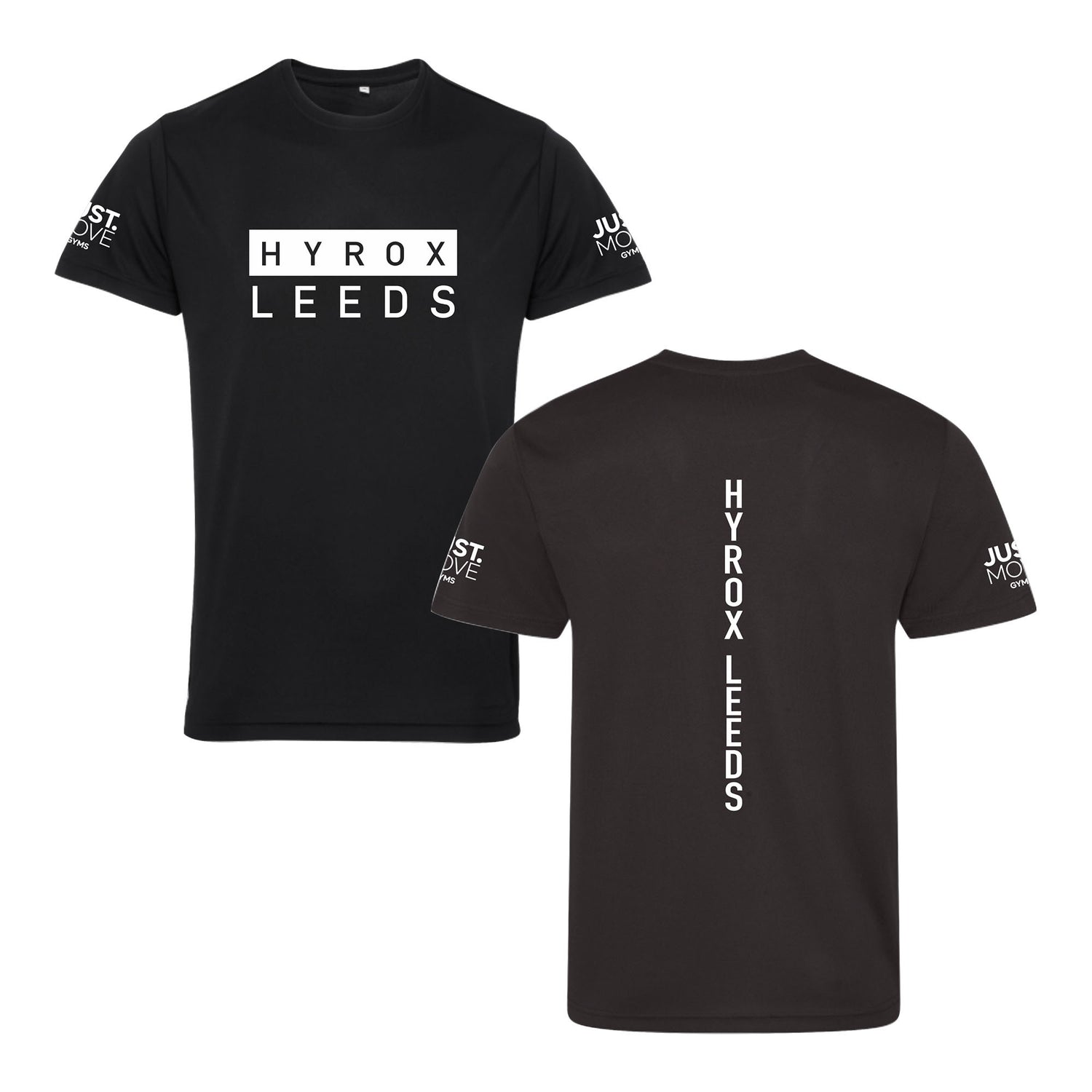 Hyrox Leeds 2026 - Unisex Performance Tee | BLACK