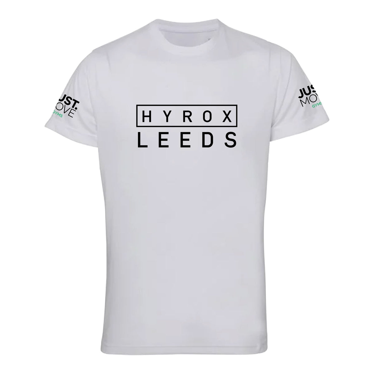 Hyrox Leeds 2026 - Unisex Performance Tee | WHITE