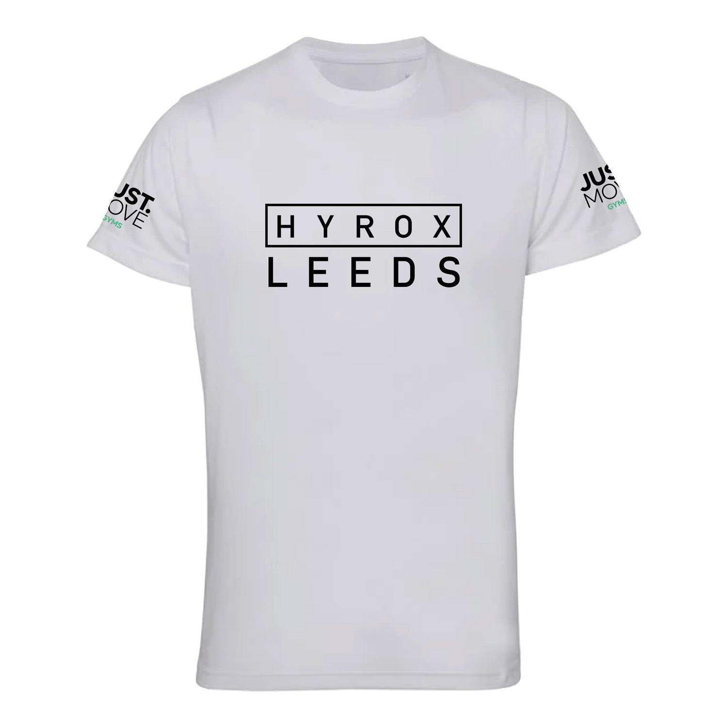 Hyrox Leeds 2026 - Unisex Performance Tee | WHITE