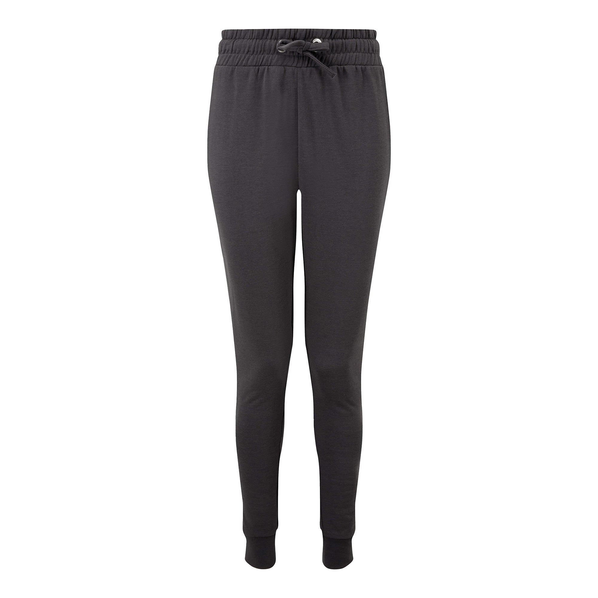 Womens Fitted Joggers | CHARCOAL
