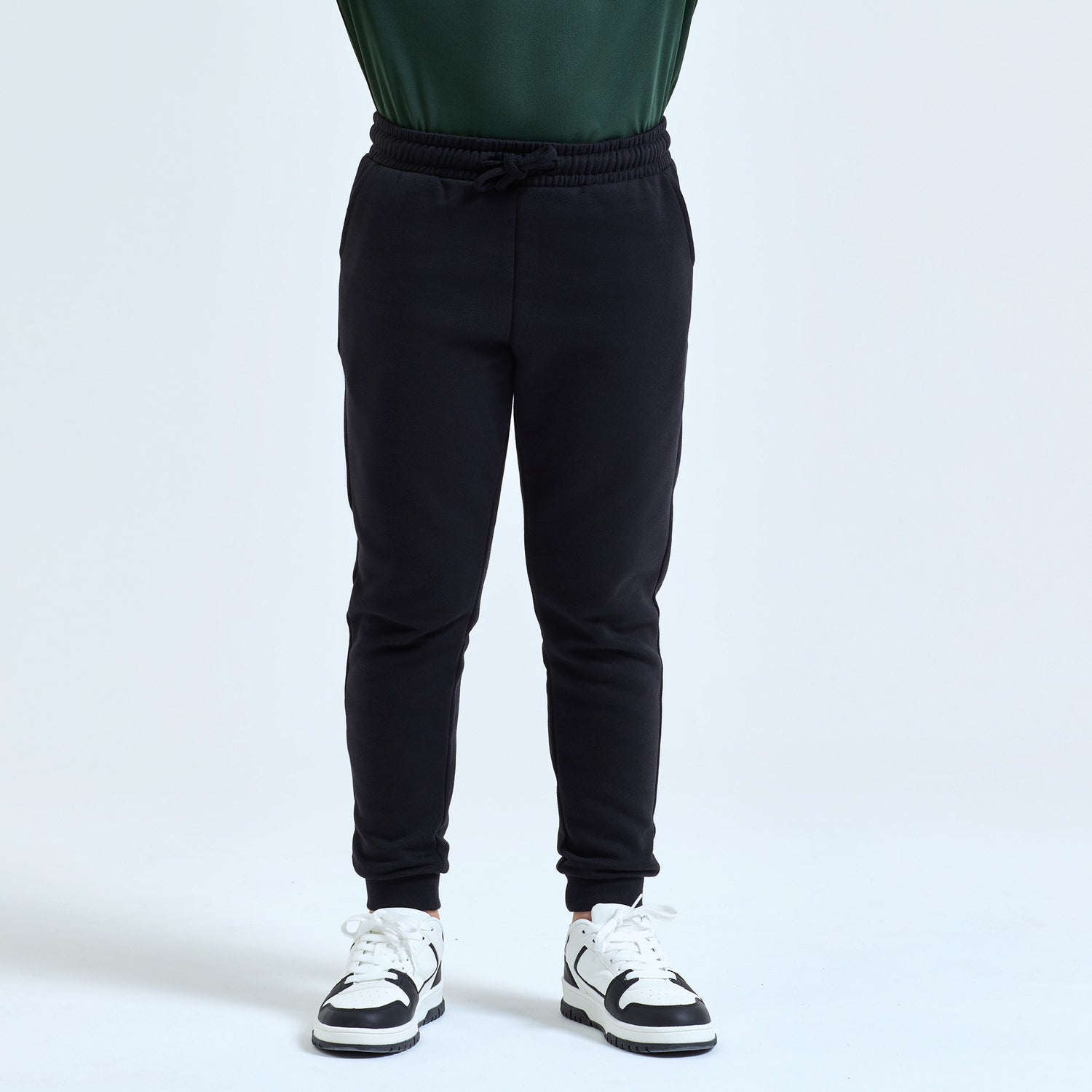 Kids Recycled Joggers | HEATHER GREY