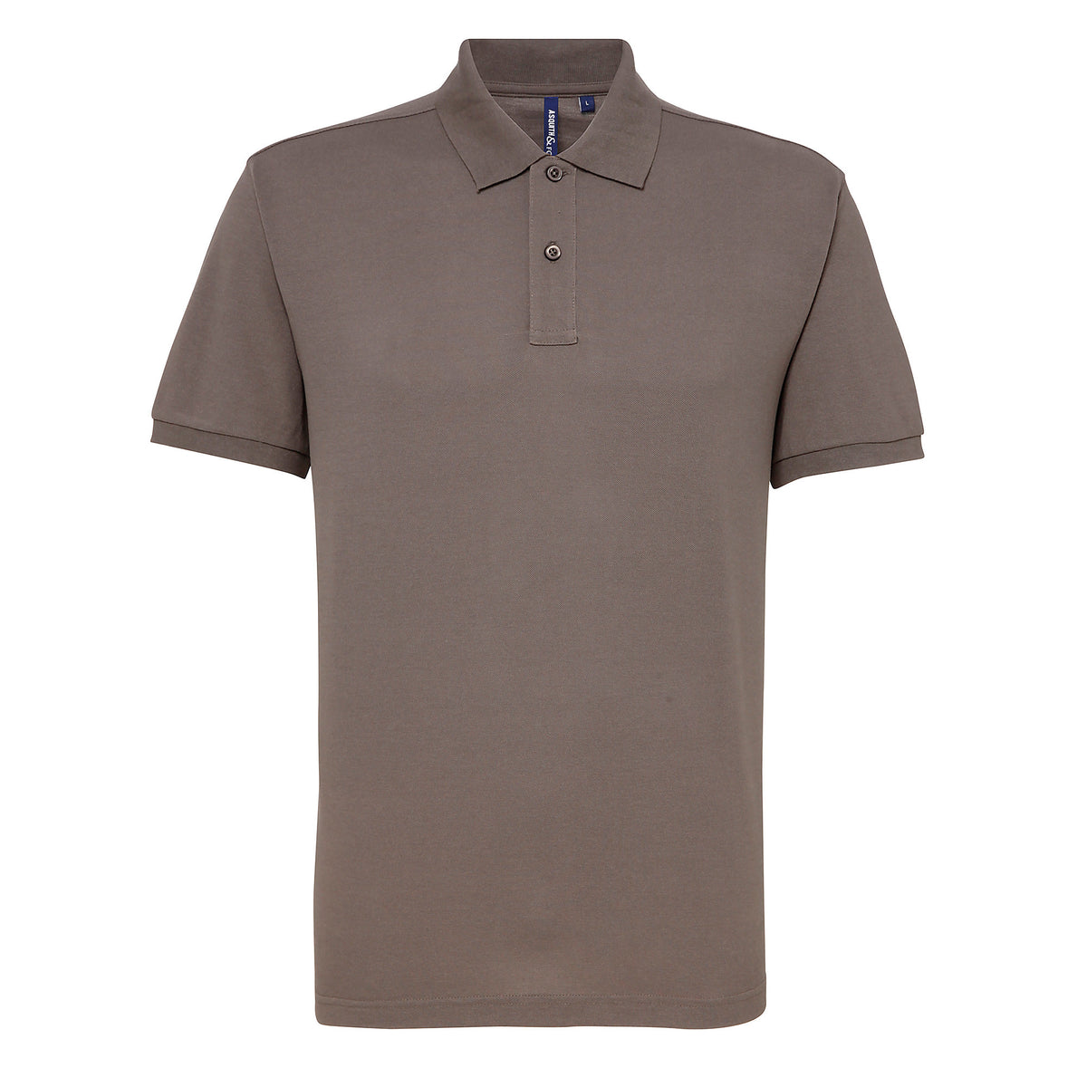 Mens Polycotton Blend Polo | SLATE