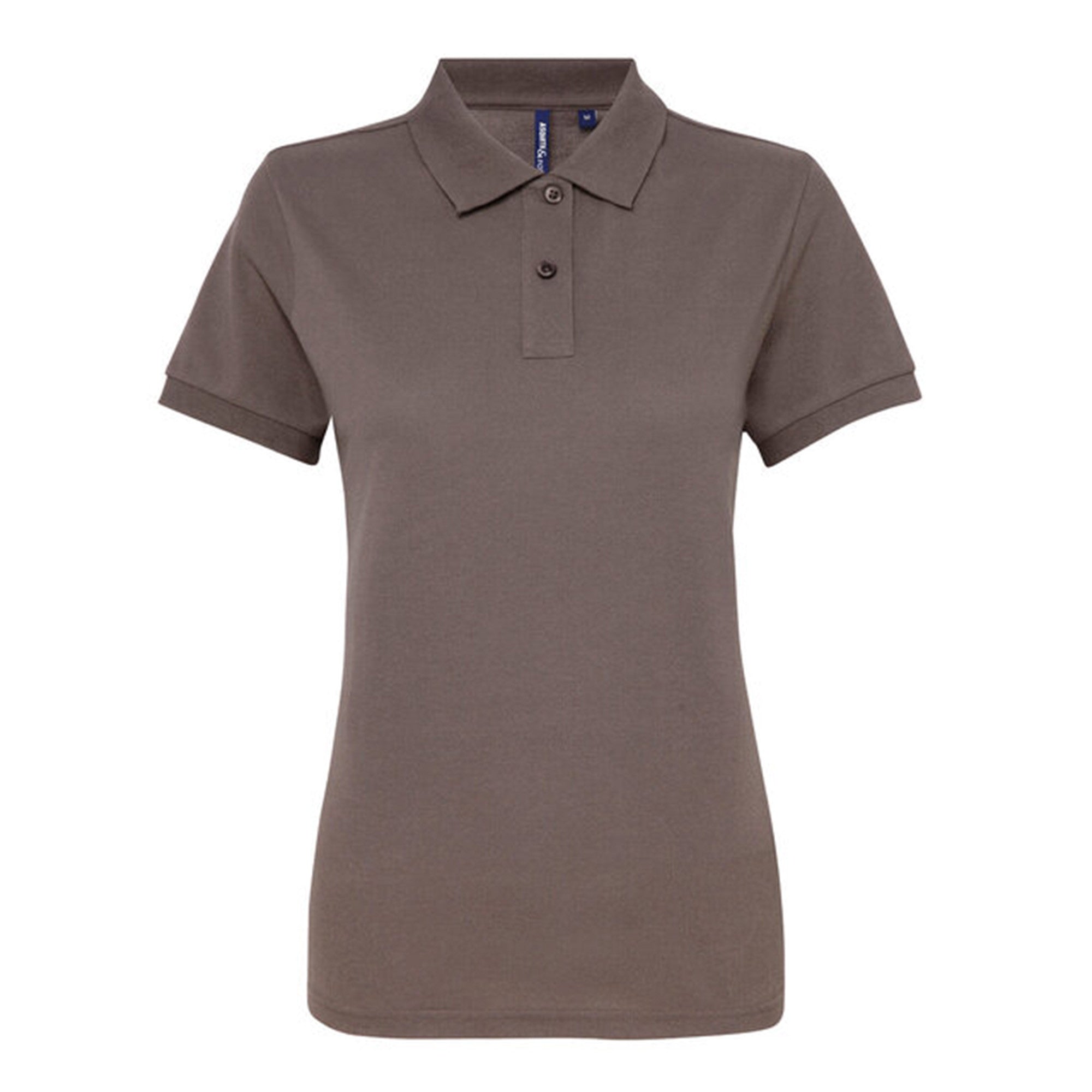 Womens Polycotton Blend Polo | SLATE