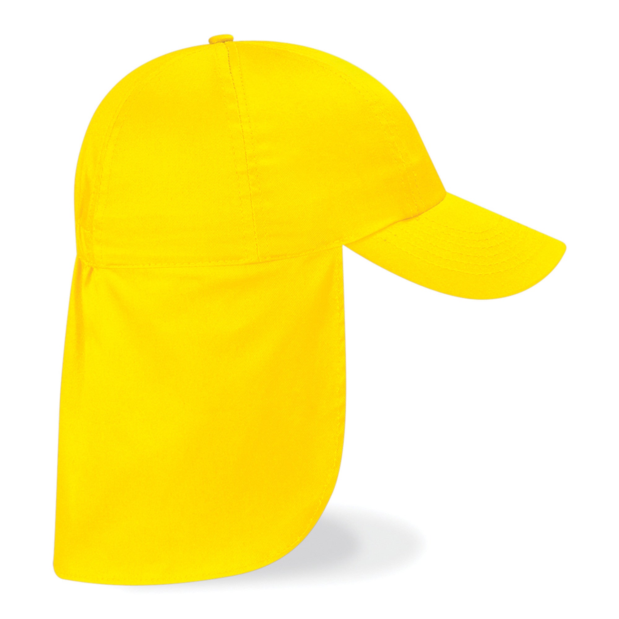 Junior Legionnaire Style Cap | YELLOW