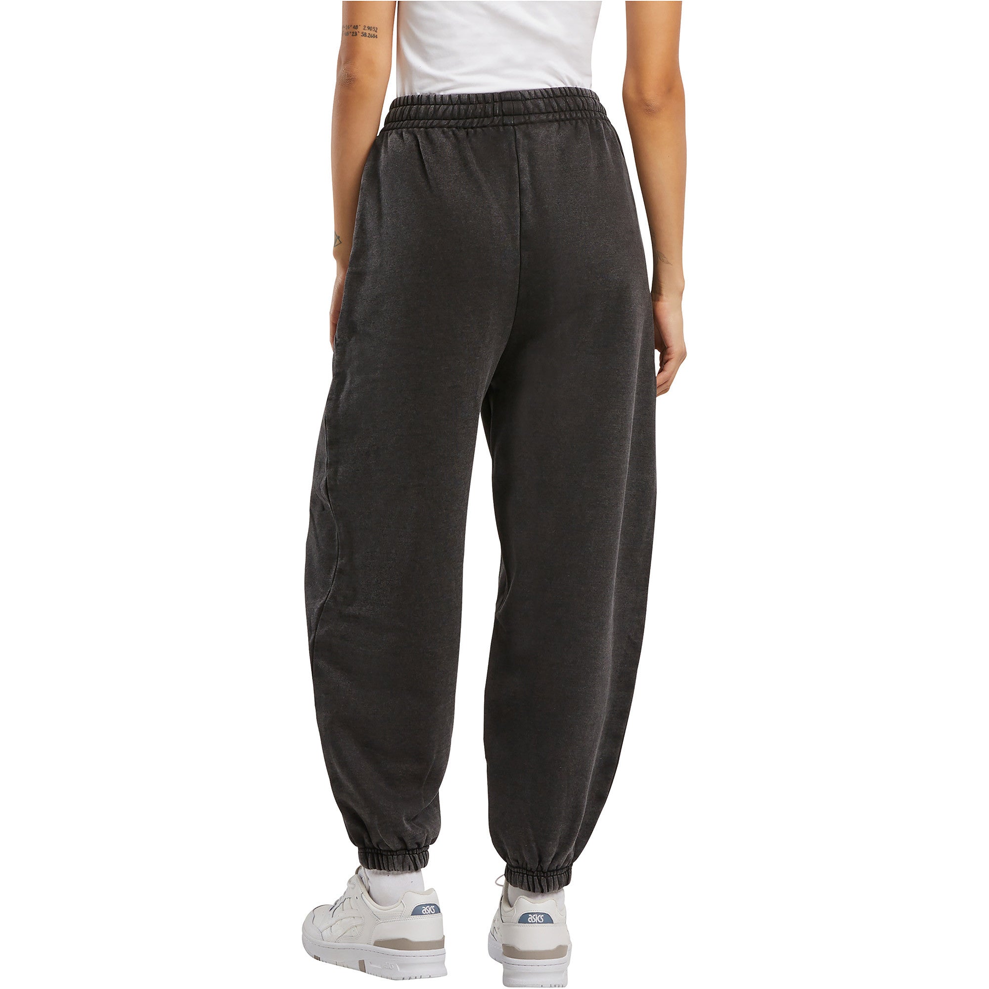 Womens Vintage Heavy Sweatpants | BLACK