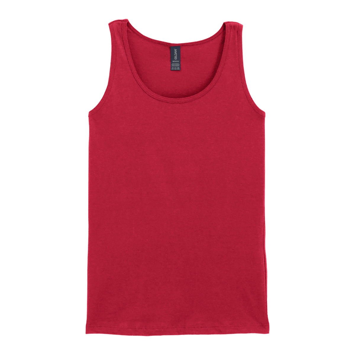 Soft Style Ladies Tank Top | CHERRY RED