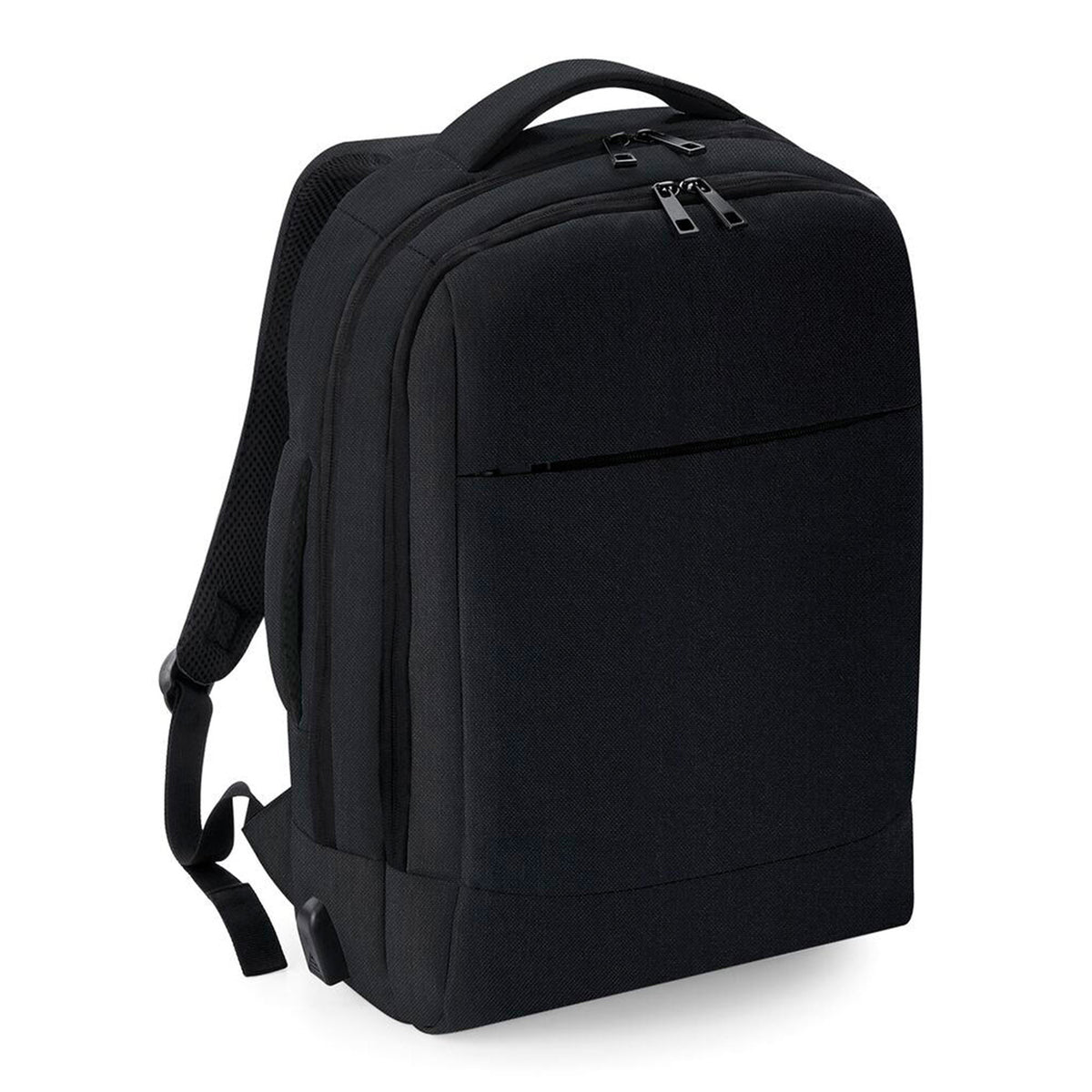 Q-Tech Charge Convertible Backpack | BLACK