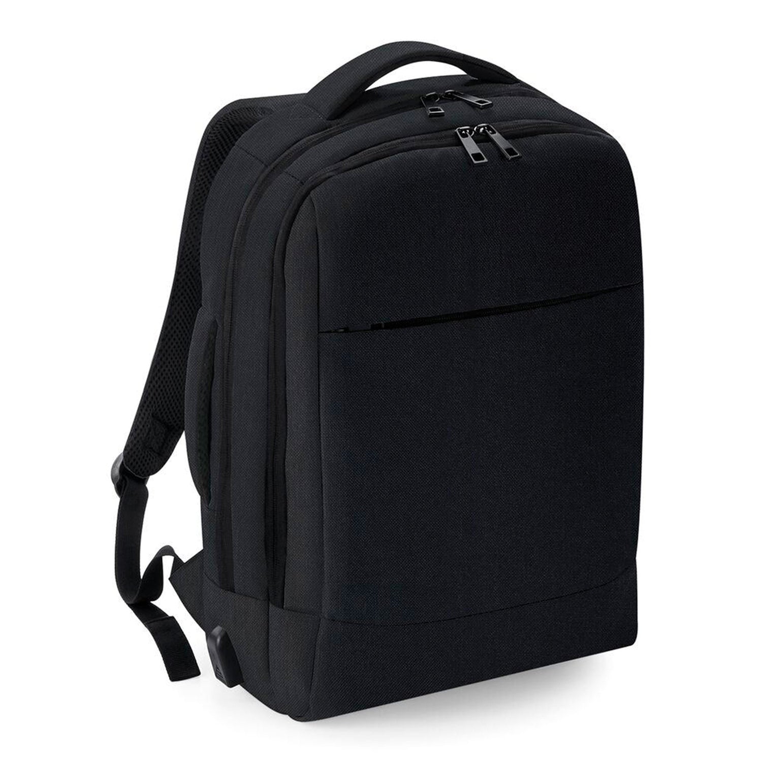 Q-Tech Charge Convertible Backpack | BLACK