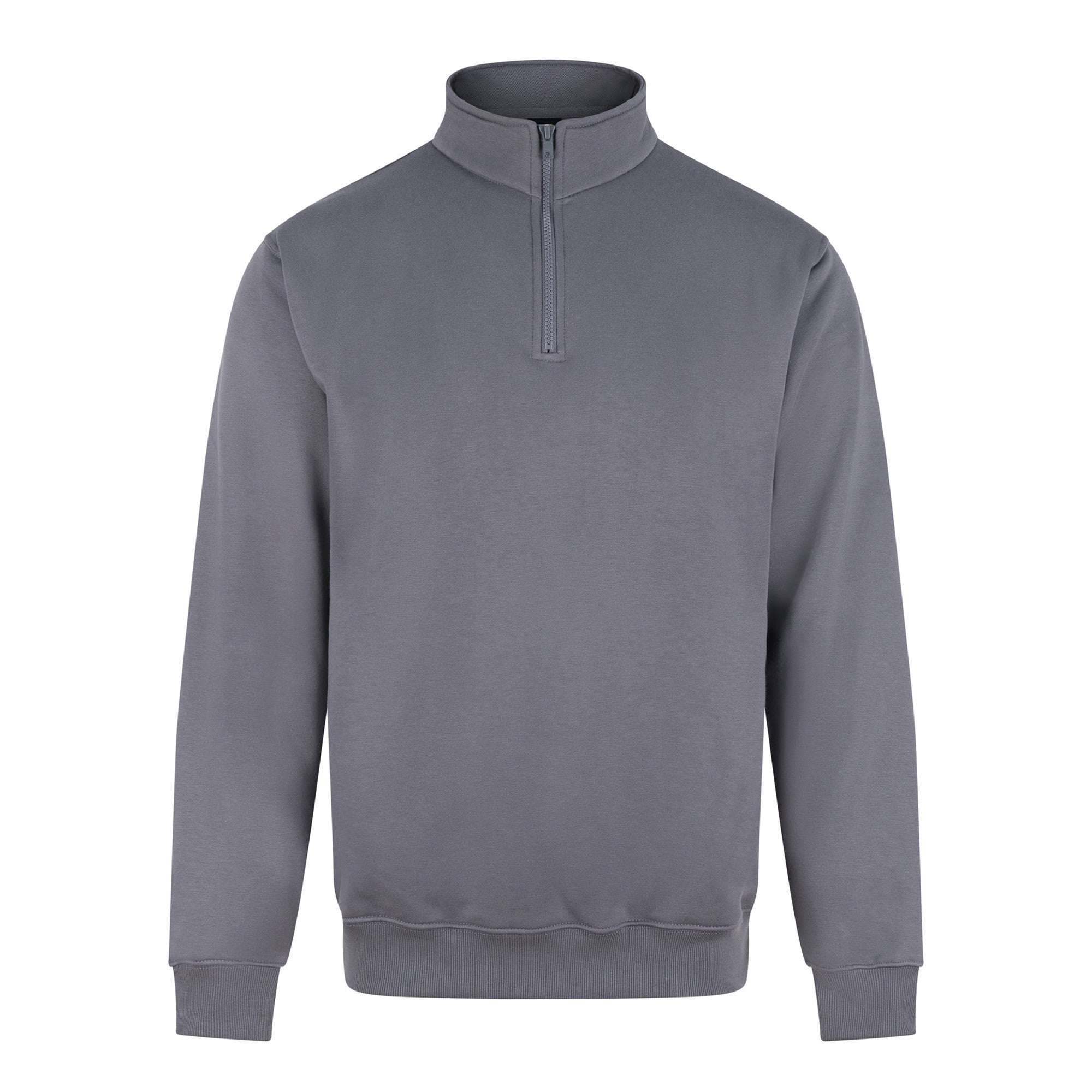 Pro Quarter Neck Zip Sweatshirt | SOLID GREY
